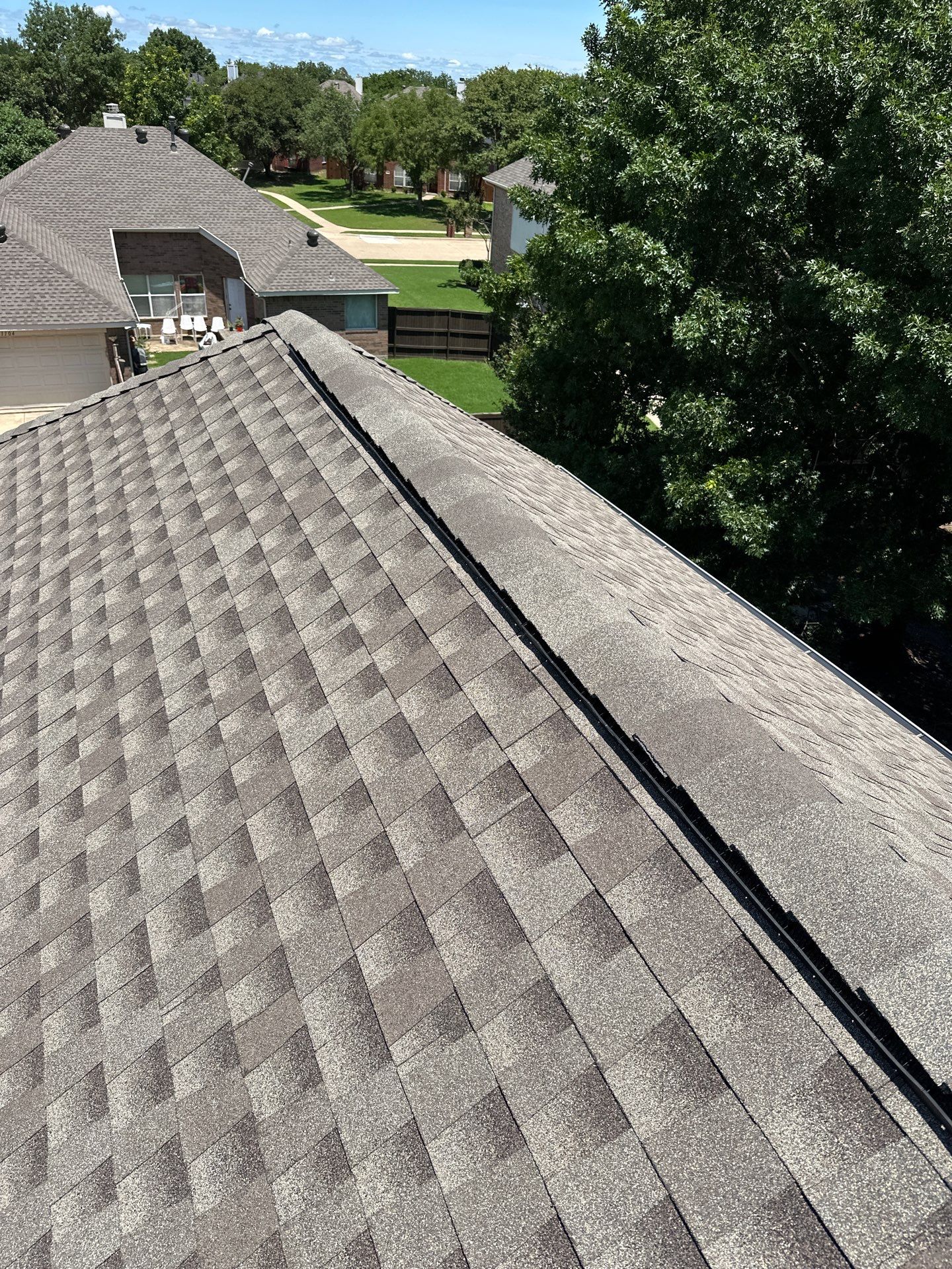 Project in Allen by Zeus Exteriors