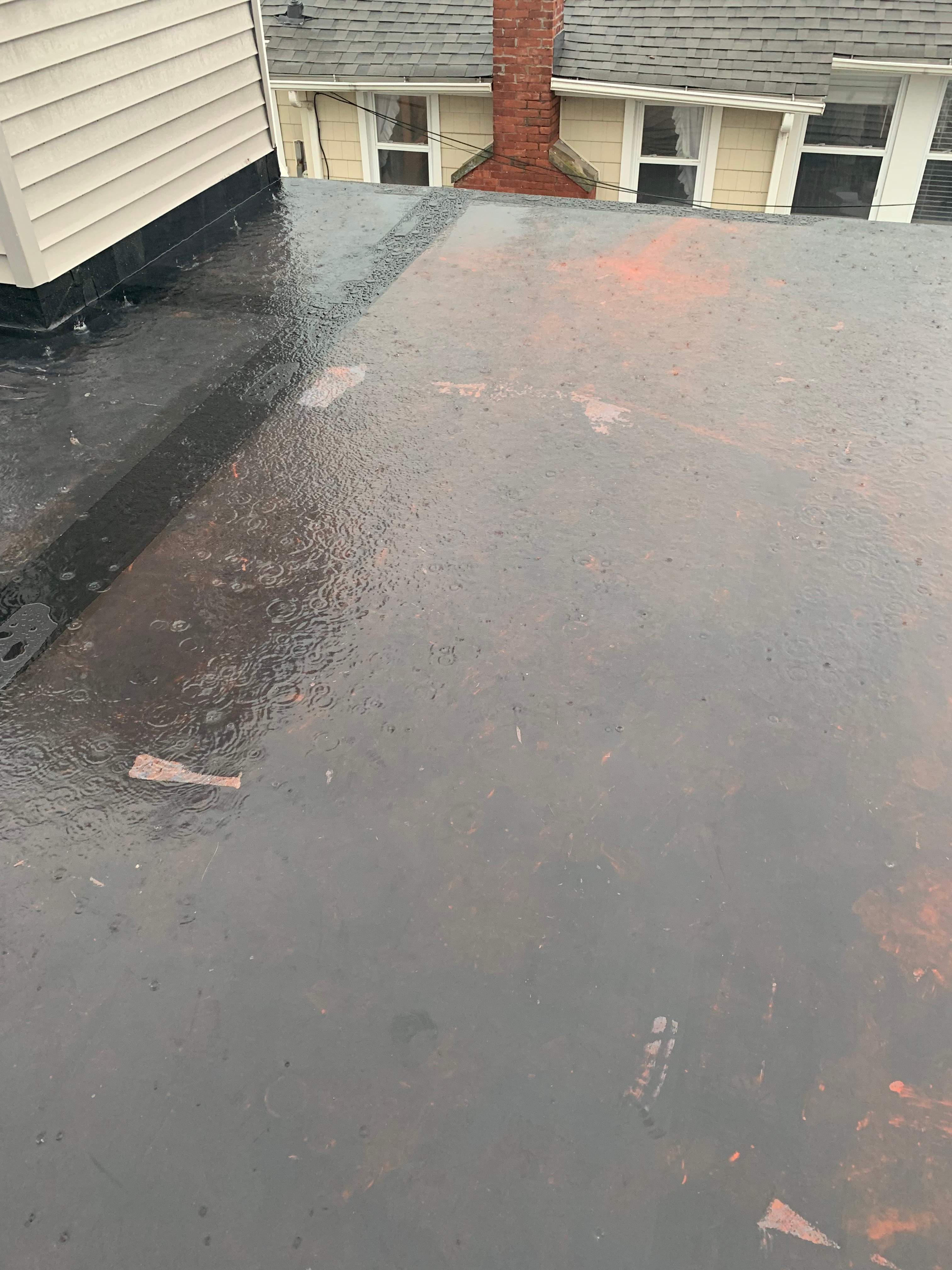 Deck Installation using trex over epdm roof by A Plus Exterior