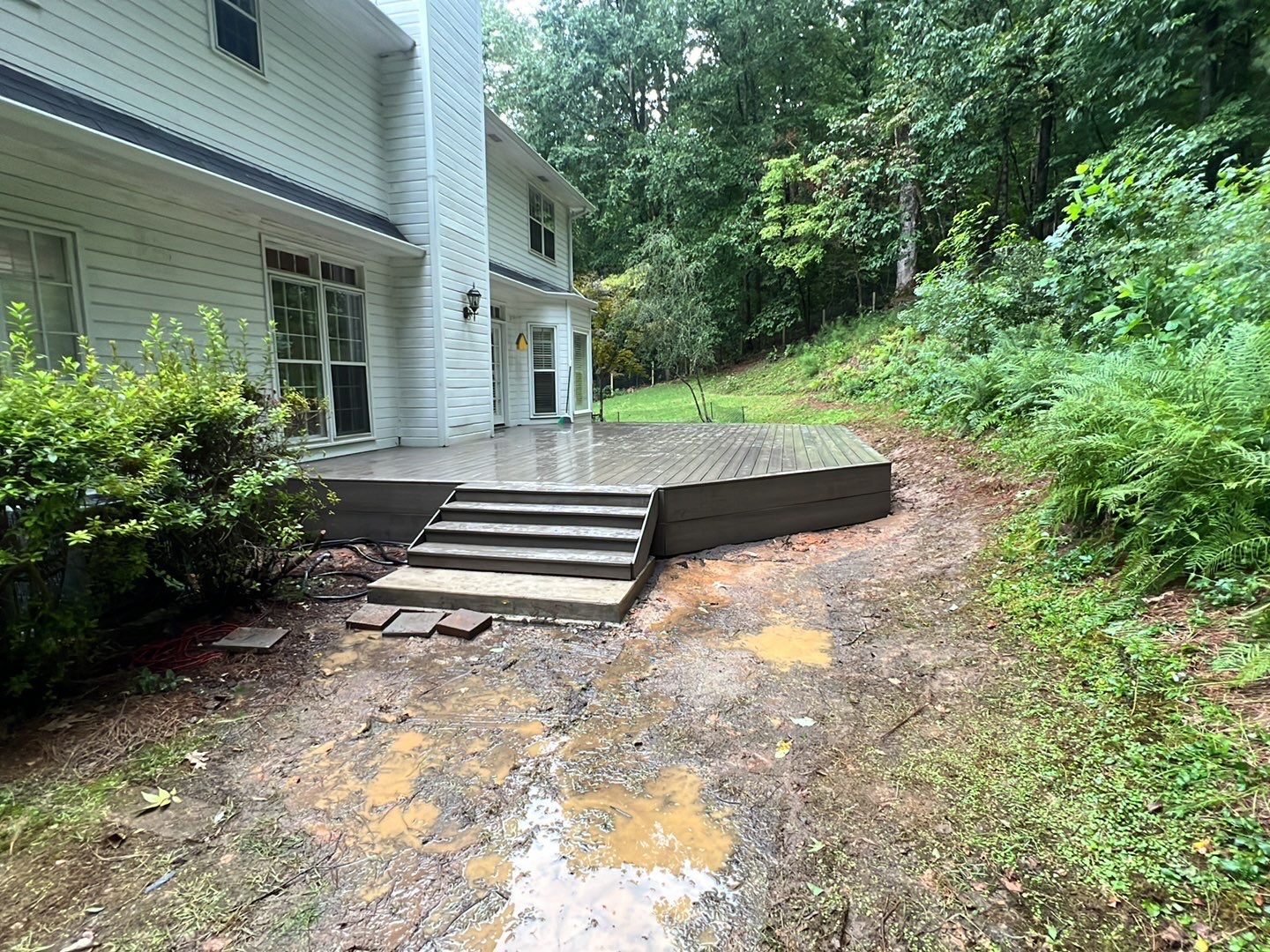 Jameswood Lane - Composite Deck Build by Pillar and Pine