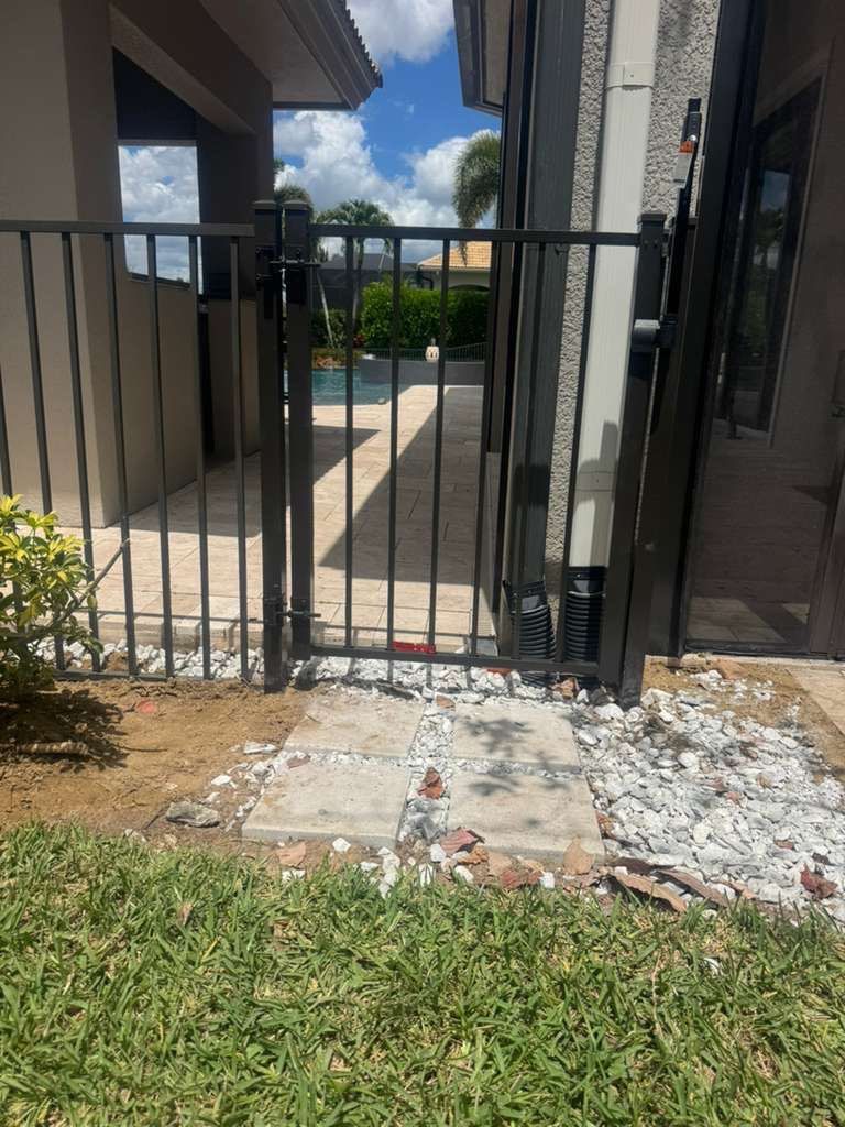 Pool Gate Installation In Naples by True Fence LLC