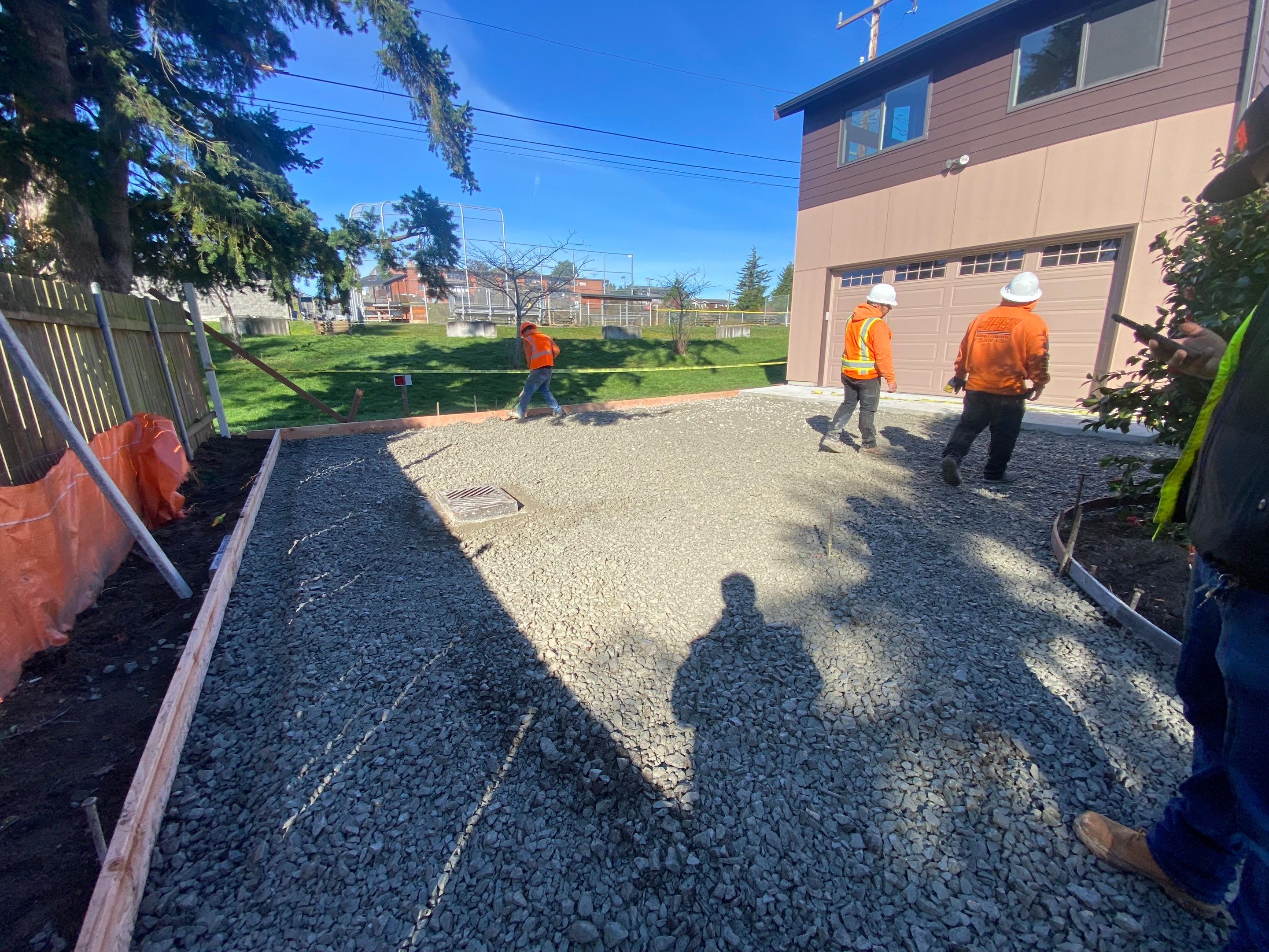 Ron | Pervious Concrete Driveway  by Jireh Asphalt & Concrete Inc 