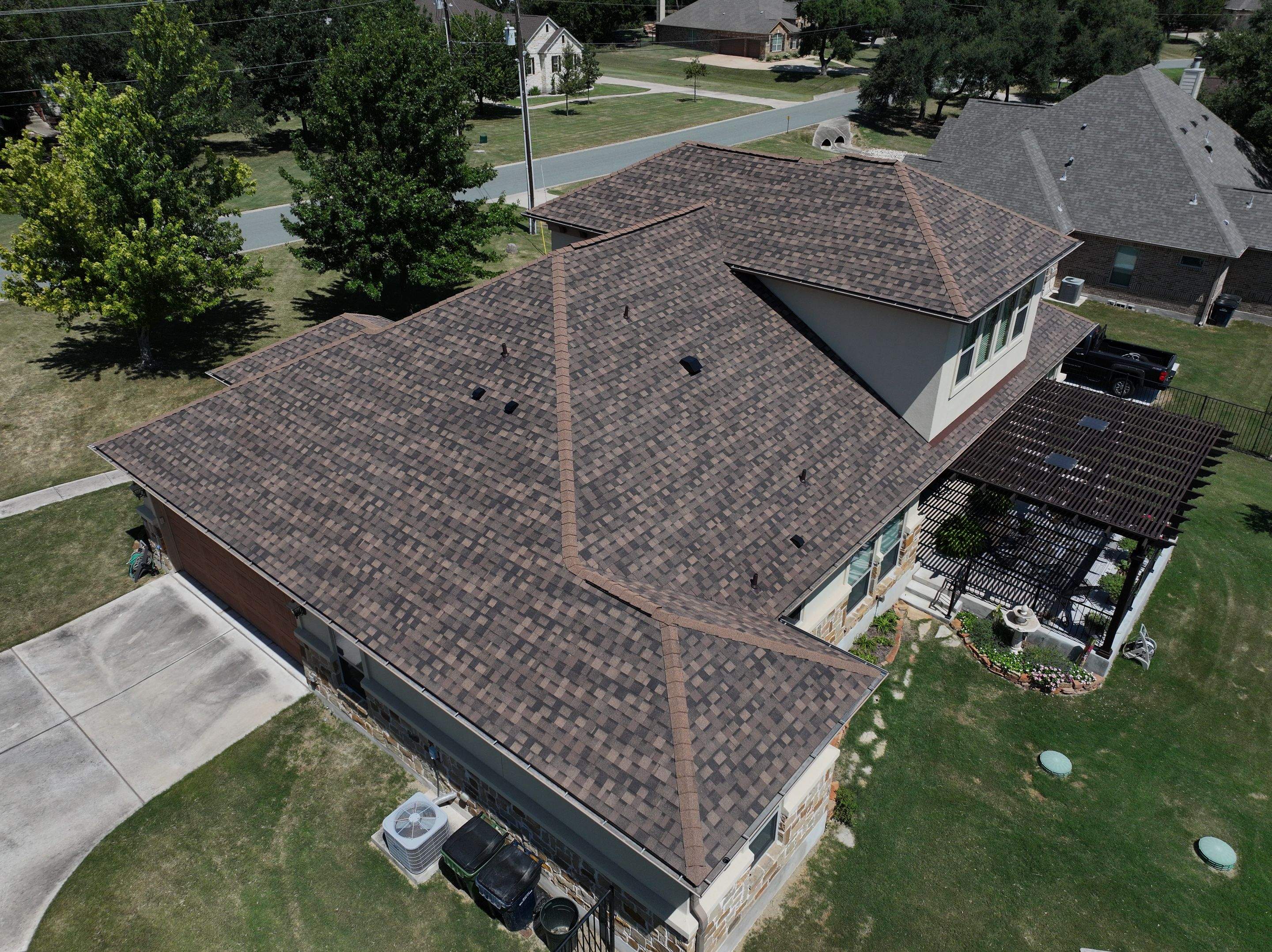 Brownstone Shingles by Perennial Roofing 