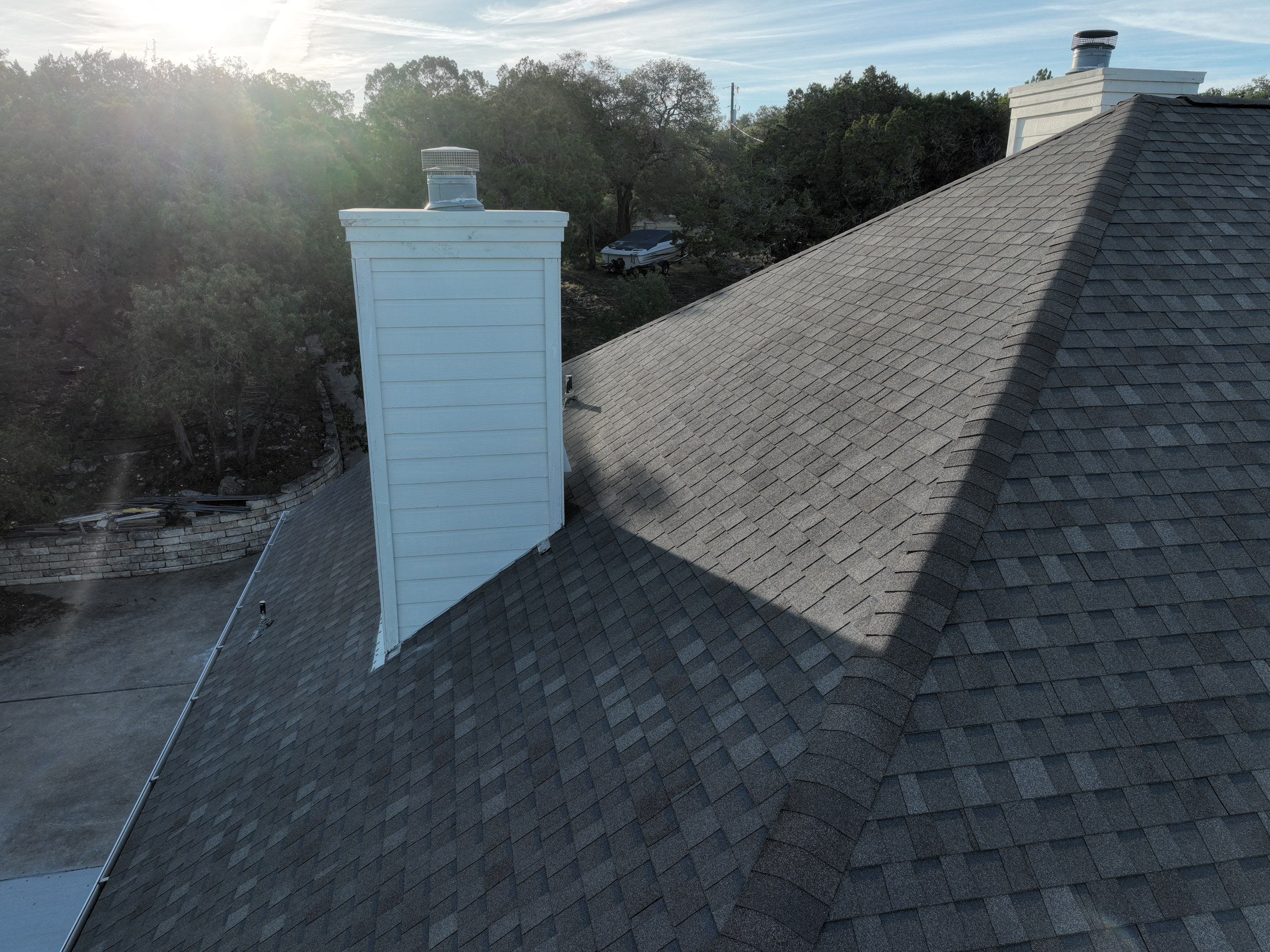 Residential Roof Replacement using Owens Corning 30 year Architectural Shingles by Premier Roofing and Contracting
