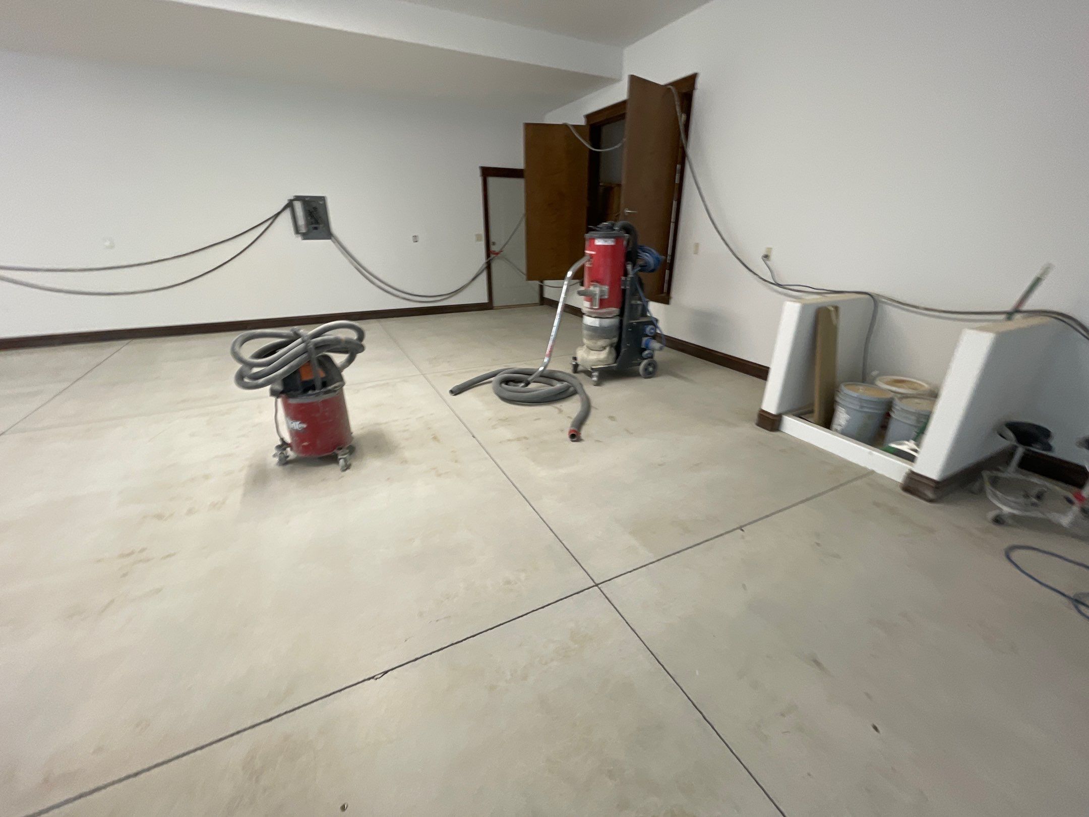 Garage Transformation using Pecan by Croc Coatings, LLC