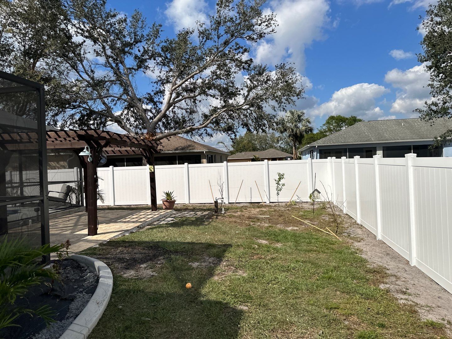 Vinyl Fence Installation using Vinyl Privacy Fence  by Asap fence and gates, LLC