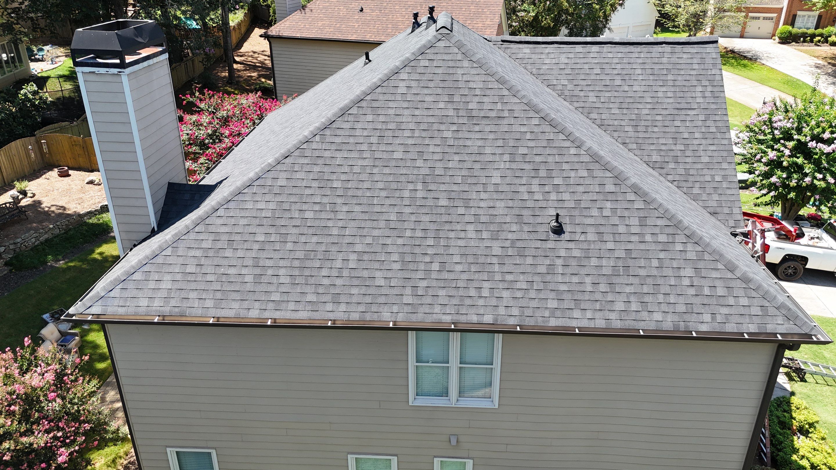 Roswell, GA Roof Replacement CertainTeed Charcoal by Reset Roofing