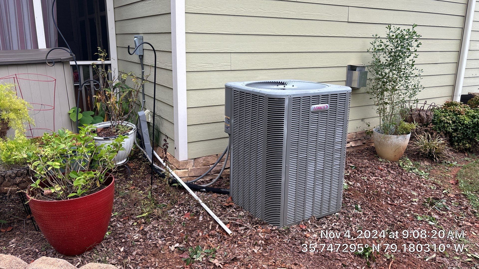Trane XV20i Split Heat Pump Install  by Nick's Mechanical LLC.