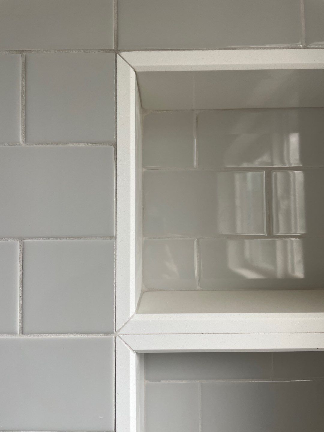 New Construction Bathrooms and Fireplace by Footprints Floors of East Atlanta