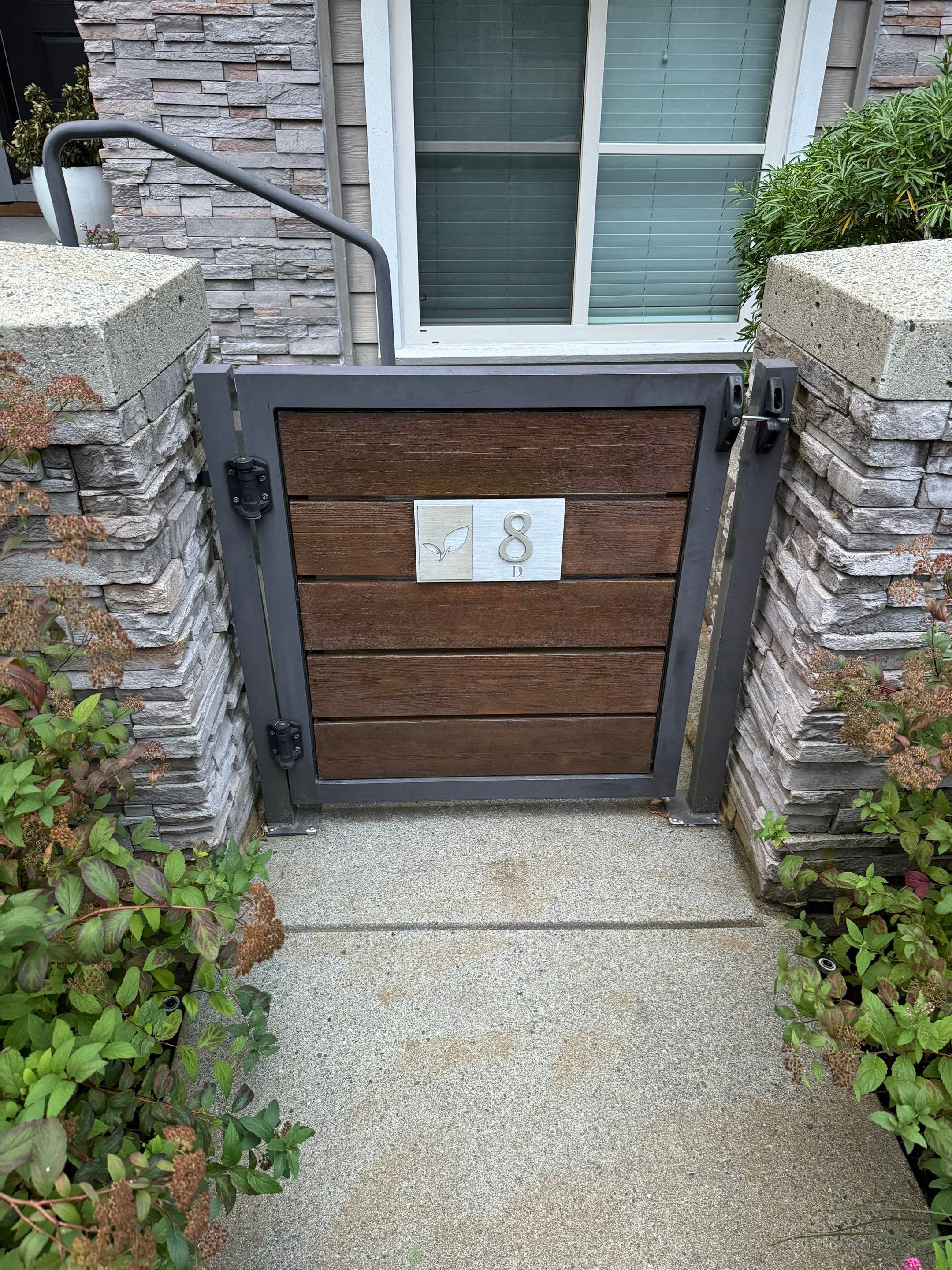 Gate Staining Project by YVR Construction Group