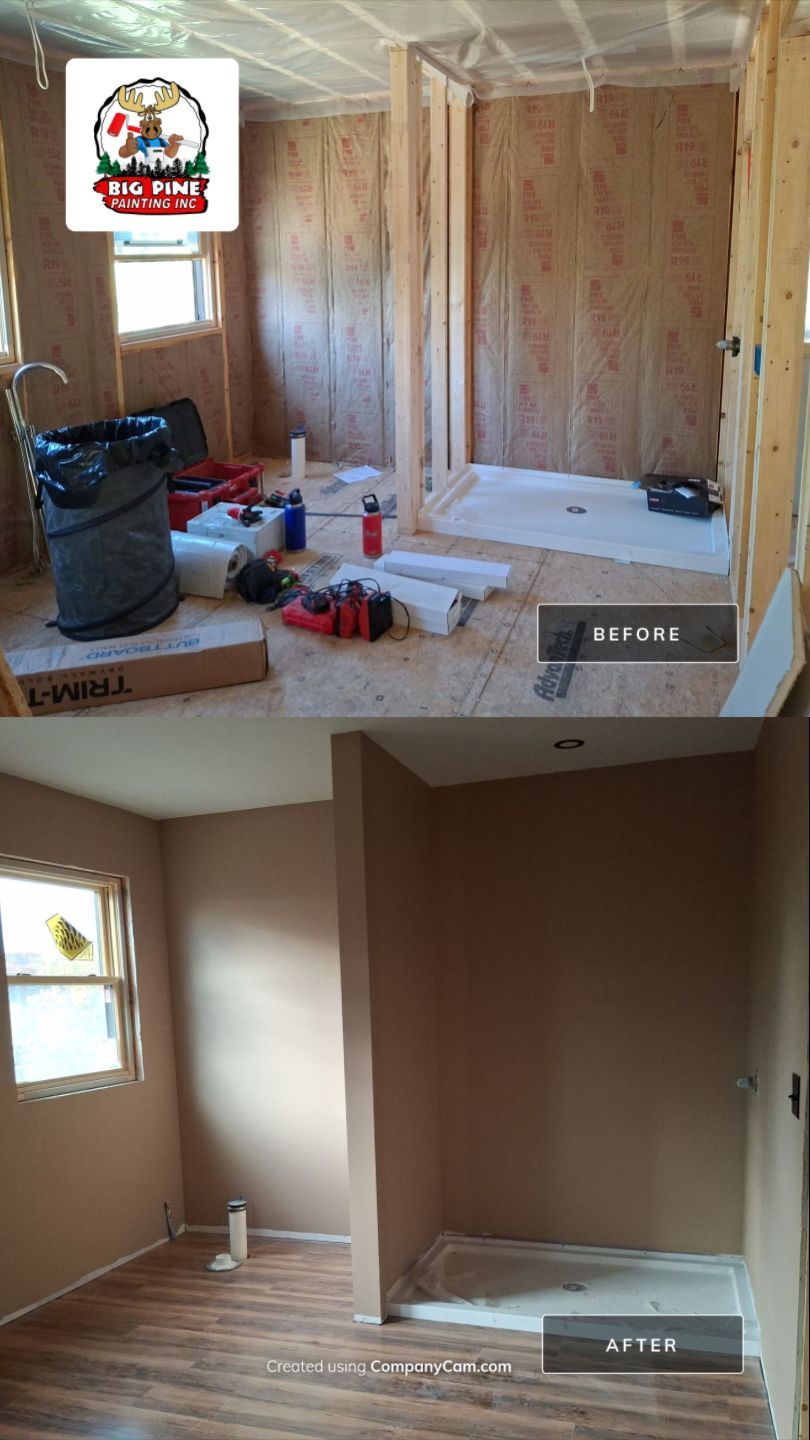 New construction Drywall  by Big Pine Panting Inc
