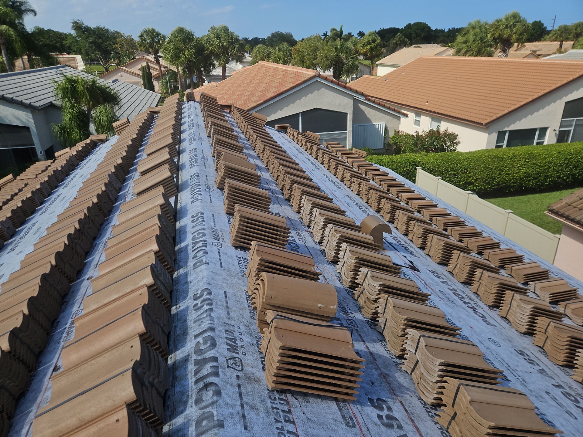 Residential Roofing Installation using WestLake Roofing Tile by BLUES BROTHERS ROOFING
