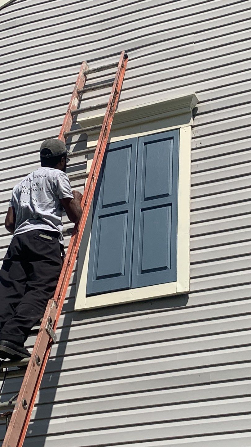 Deck Refinishing using Powerwasher by A1 NERDY HOMES LLC