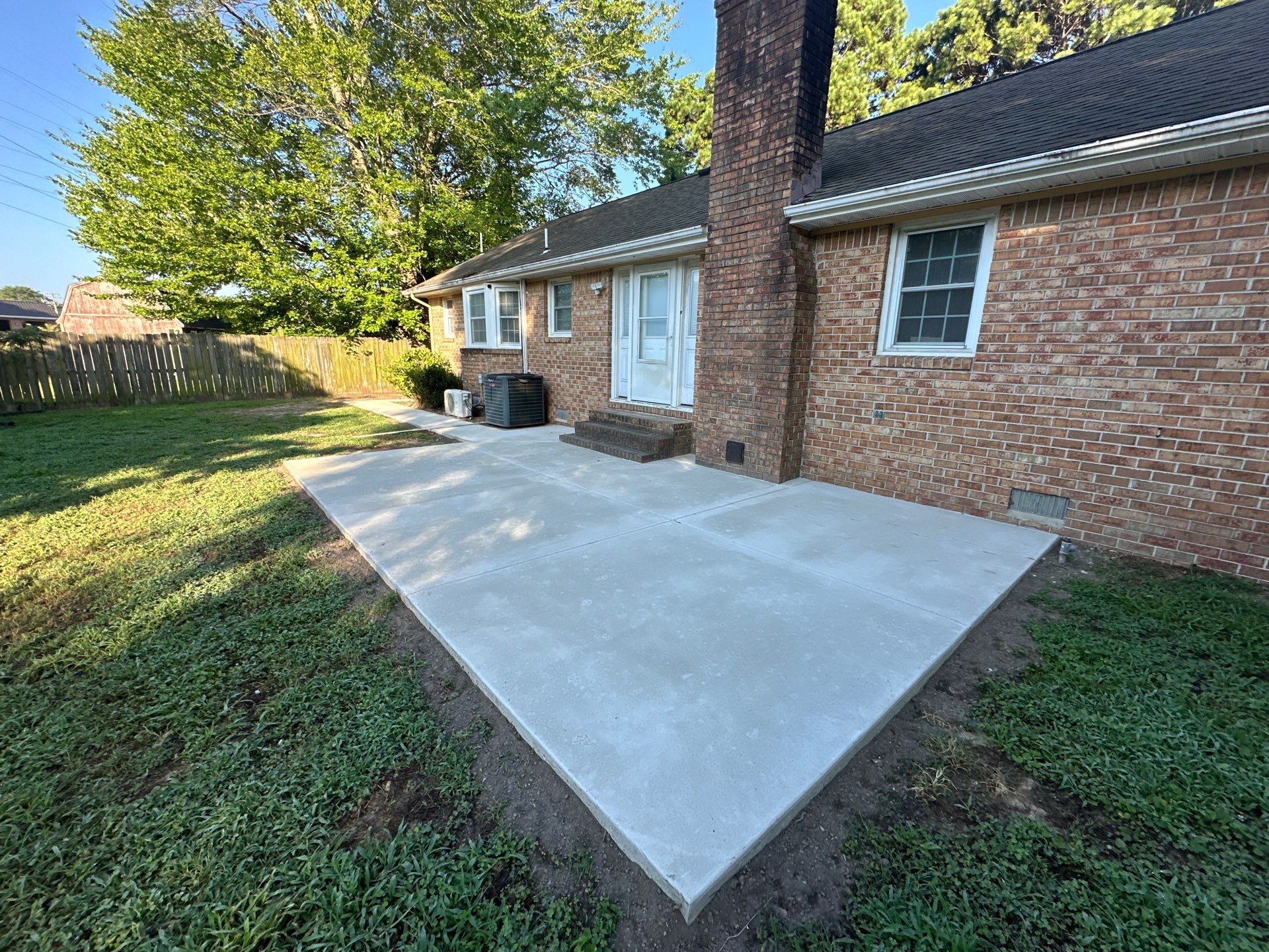 Project in Virginia Beach by Sam The Concrete Man Virginia Beach