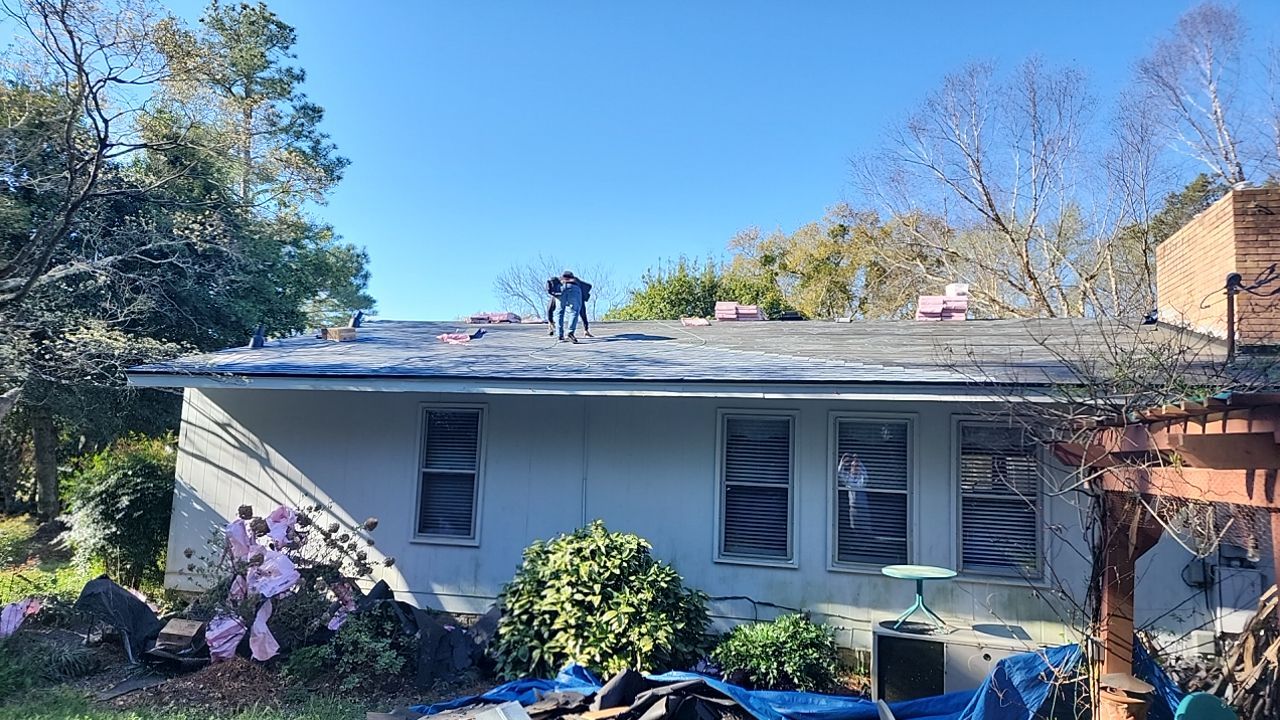 Residential Roofing Installation using Owens Corning Duration-Harbor Blue  by Indigo State Roofing