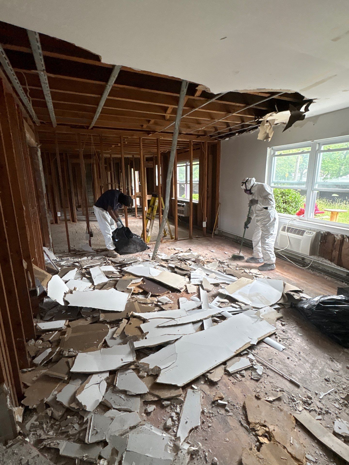 Multi-Unit Fire Restoration at Dix Hills Apartment Complex by EMS Restoration Corp