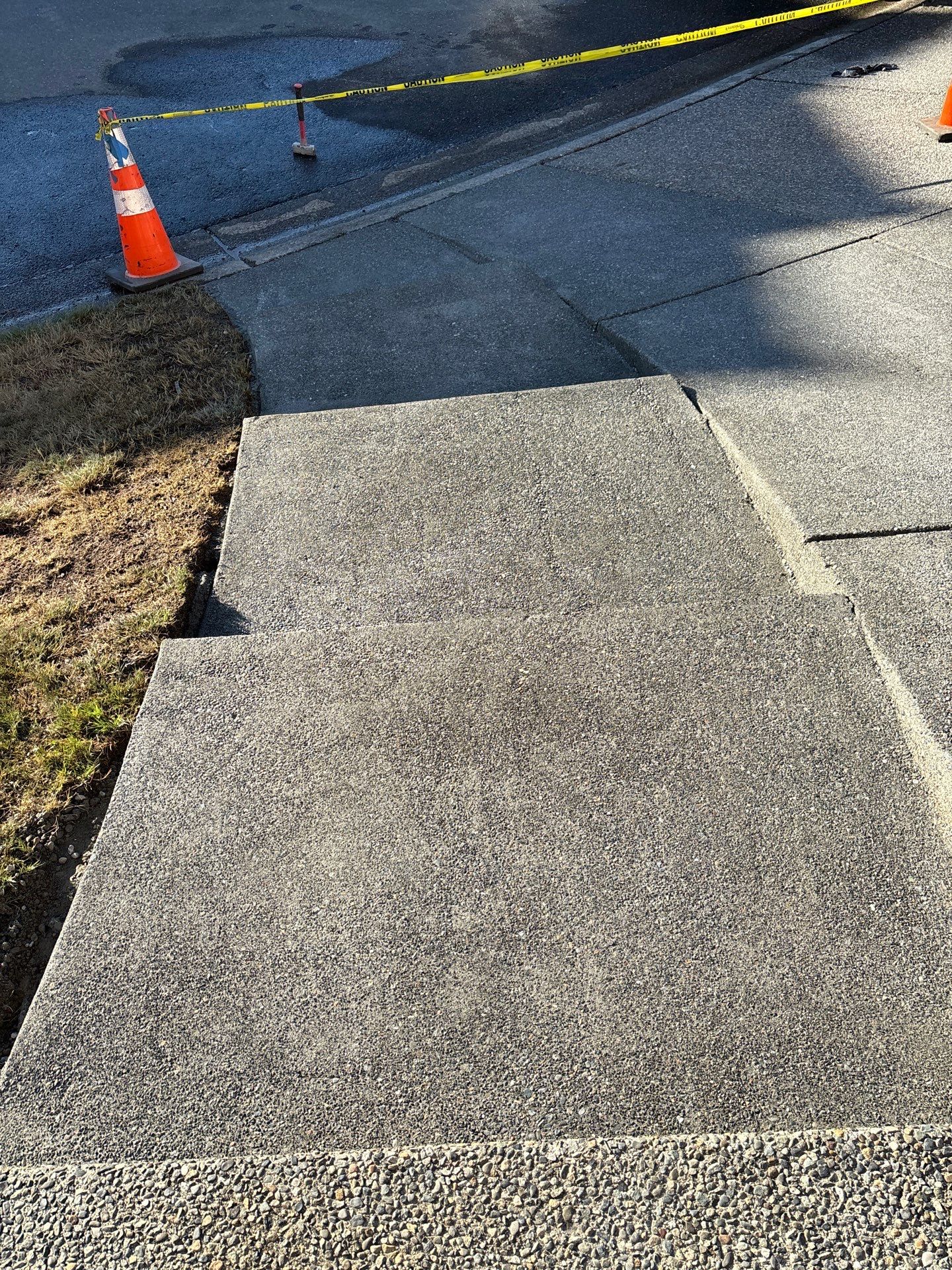 Concrete Driveway and Steps Renovation | Bothell  by Jireh Asphalt & Concrete Inc 