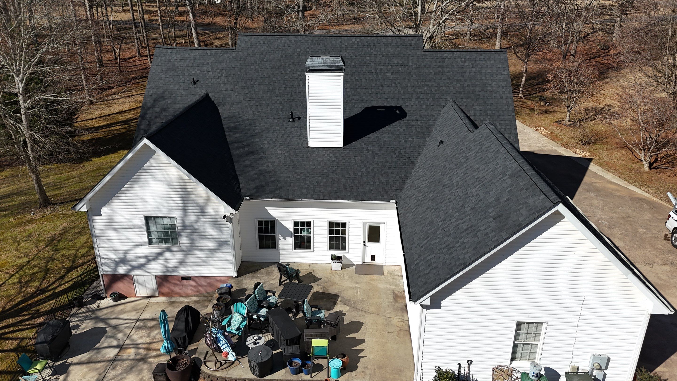Cumming, GA Roof Replacement CertainTeed Landmark Charcoal Black by Reset Roofing