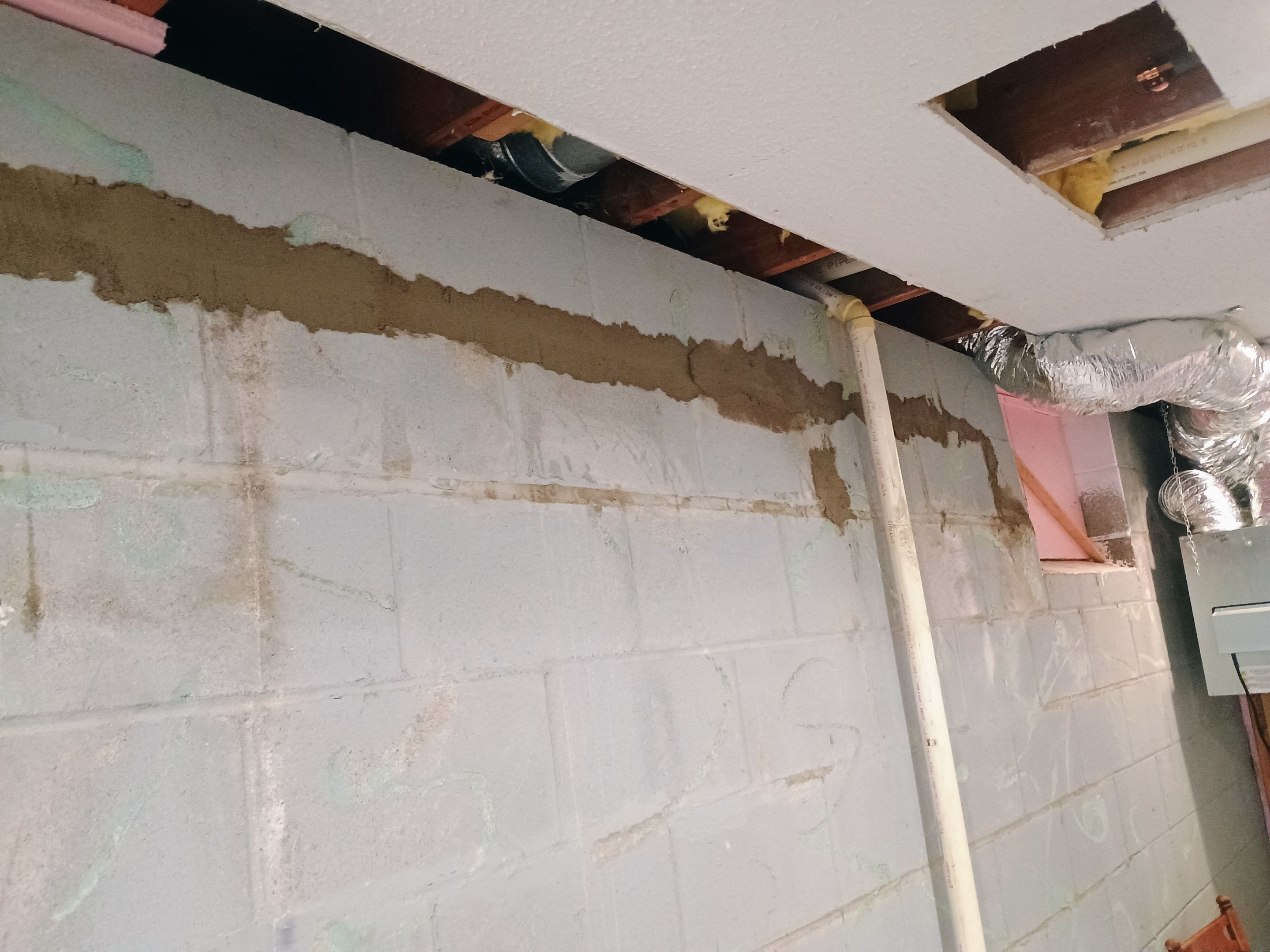 Depressurizing Denny's Basement Wall by Waterproofing Northeast