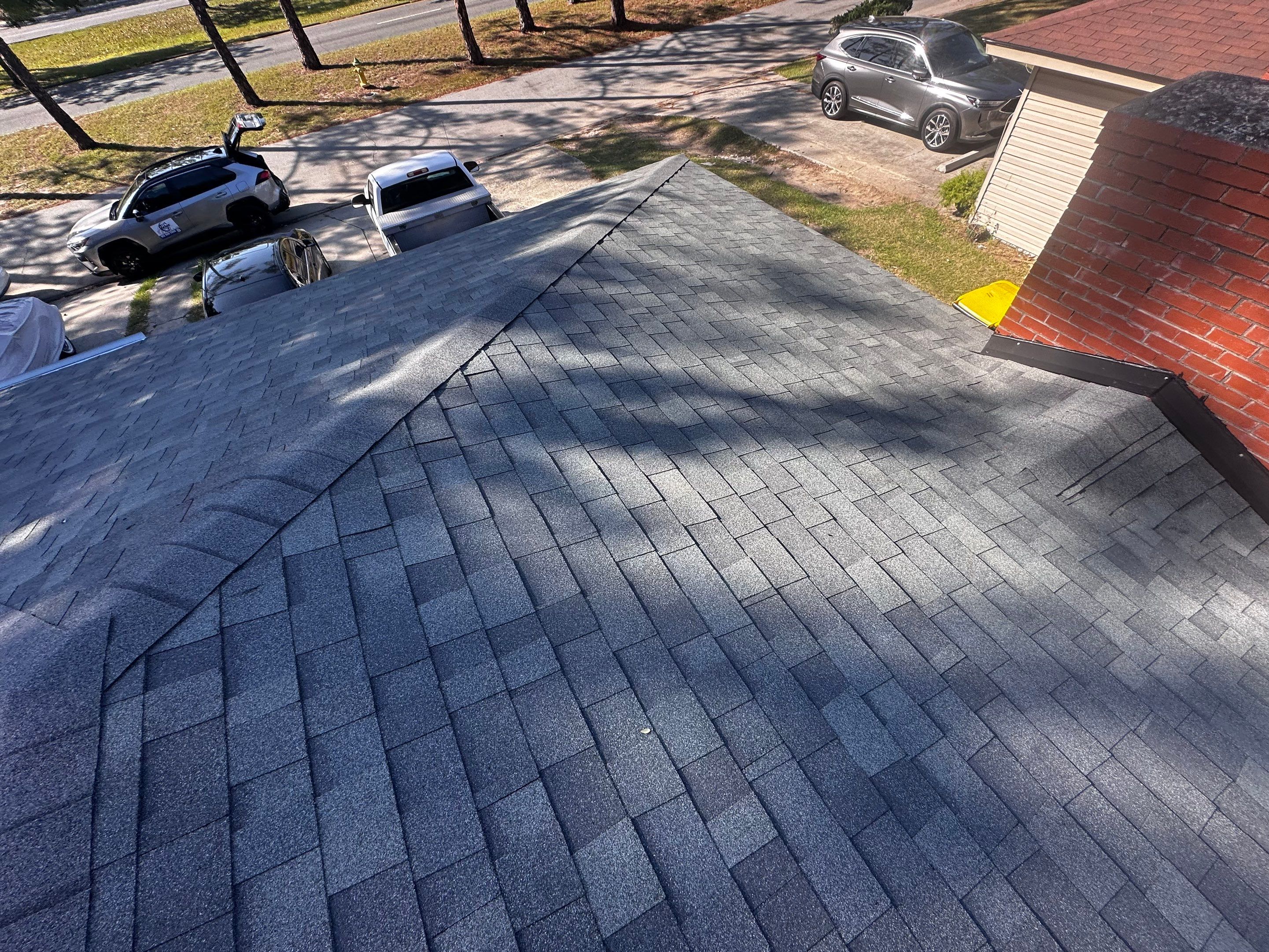 Residential Roofing Installation using Owens Corning Oakridge Estate Grey by Talya Roofing