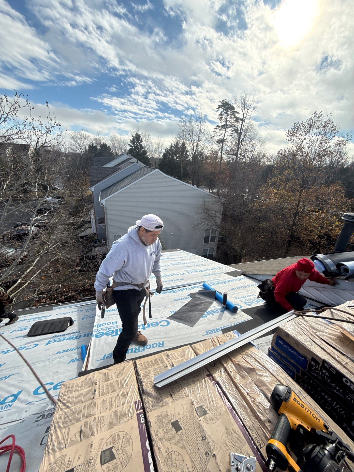Sterling: Residential Roof Replacement with CertainTeed Landmark Pro in Max Def Driftwood by RM Banning, Inc.