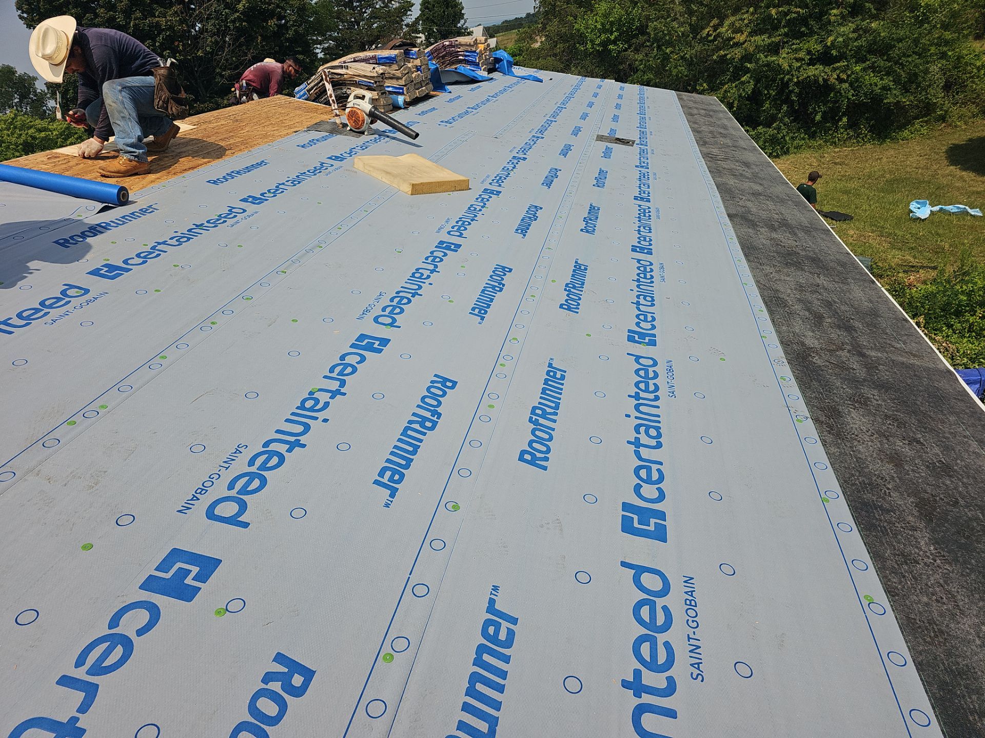 Roof Replacement - Colonial Slate by Winchester Roofing