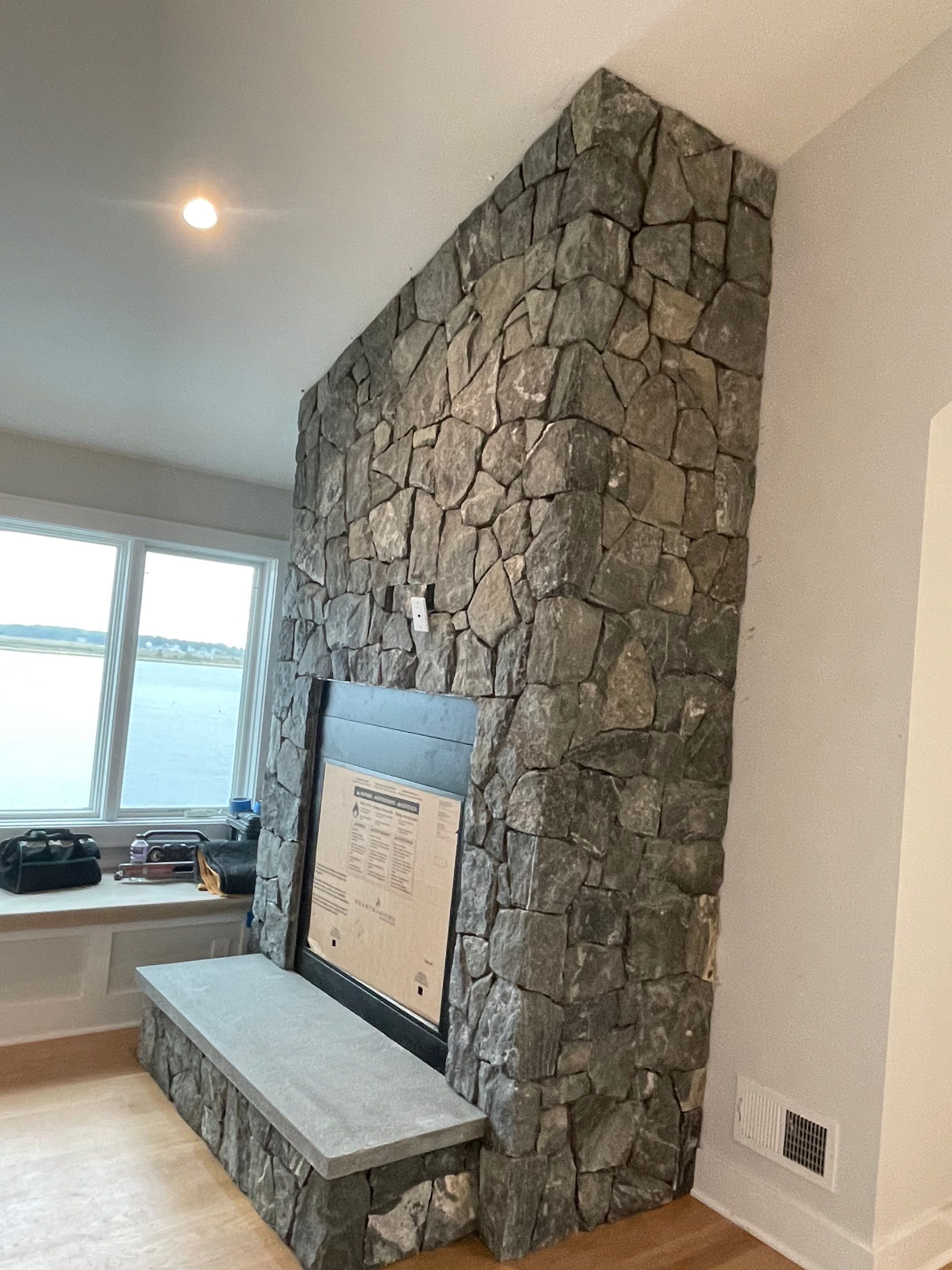 Project in Guilford, CT by Neighborhood Chimney Services 