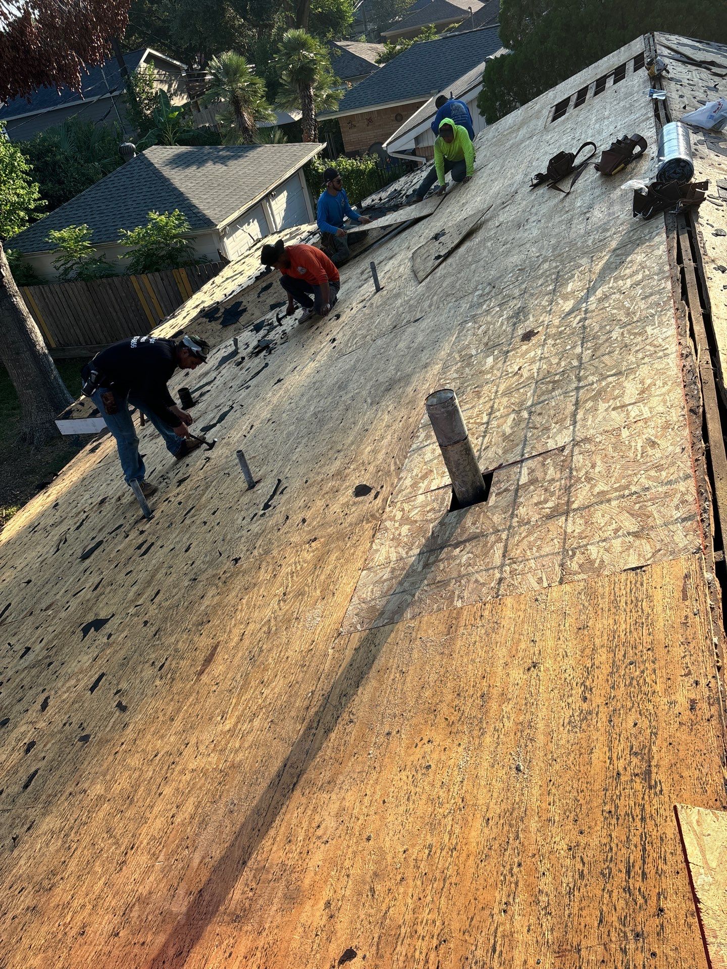 Residential Roofing Installation using Owen's Corning Duration (Lifetime) Shingles by Roof Repair Company