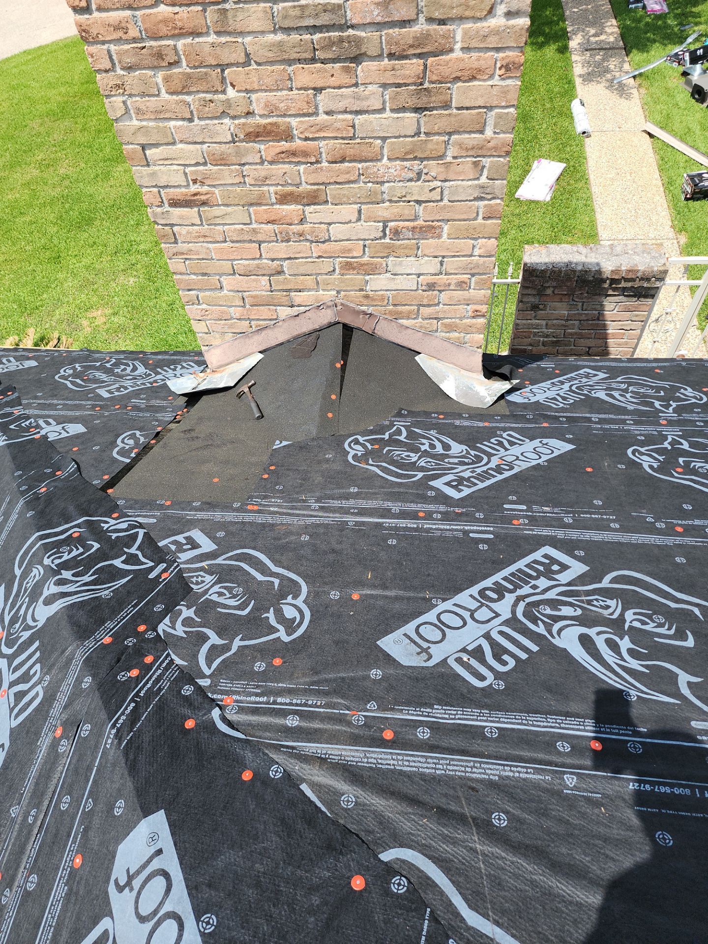 Residential Roofing Installation using Owen's Corning Duration (Lifetime) Shingles by Roof Repair Company