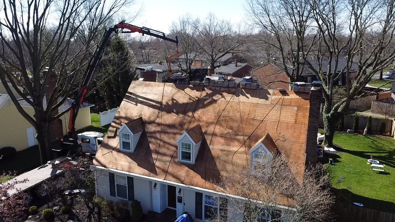 Residential Roofing Installation using James Hardie Fiber Cement Lap Siding and Certainteed Landmark Pro Shingles by Best Exteriors Inc