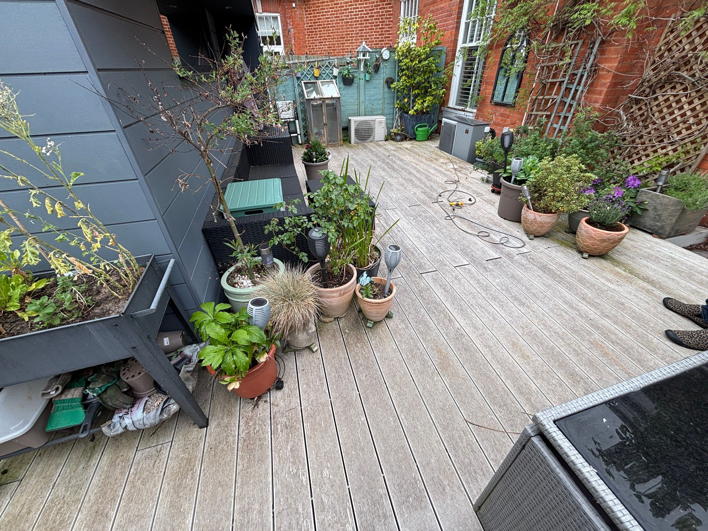 Composite Decking Clean Epsom by Ges Exterior Cleaning ltd