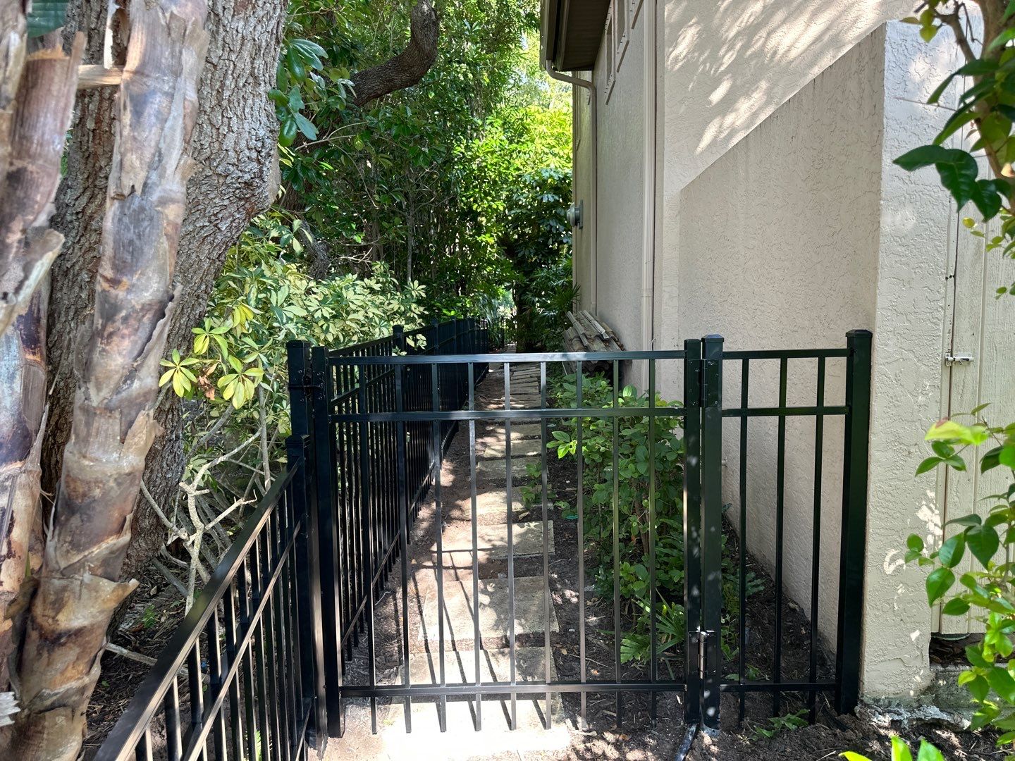 Aluminum Fence Installation using 3 Rail Aluminum Fence by Asap fence and gates, LLC