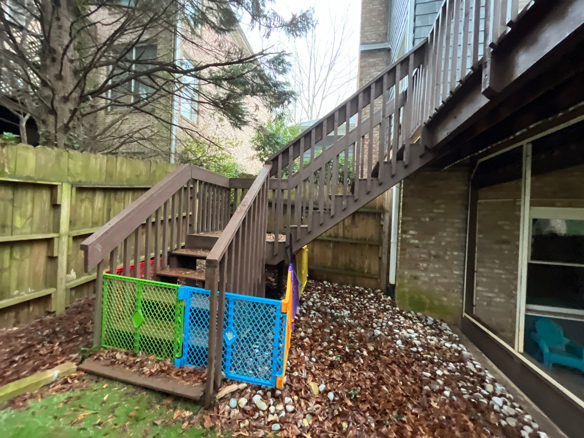 Trex New Deck Build with Screened in Under Deck by Nelson Exteriors