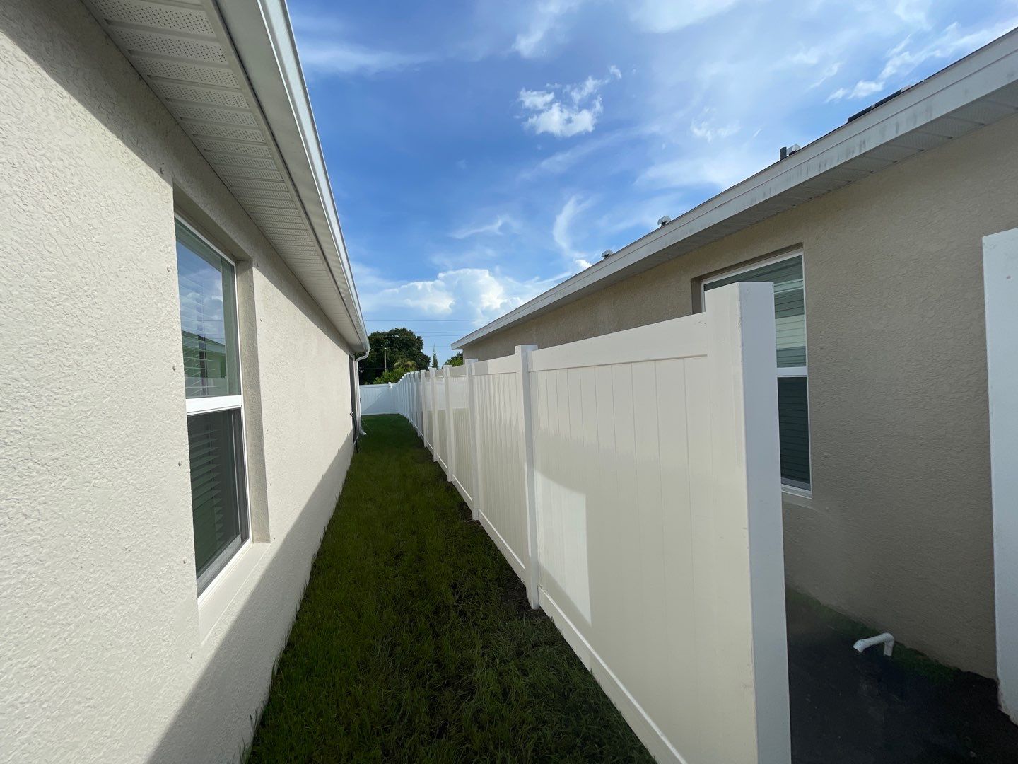 Vinyl Fence Installation using 6ft White Vinyl Picket Fence by Asap fence and gates, LLC