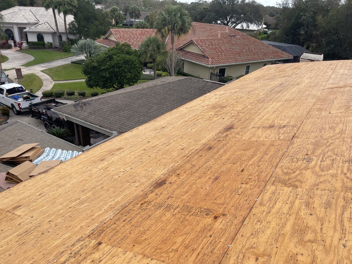Residential Roofing Installation using GAF Timberline HDZ by Stay Dry Roofing 