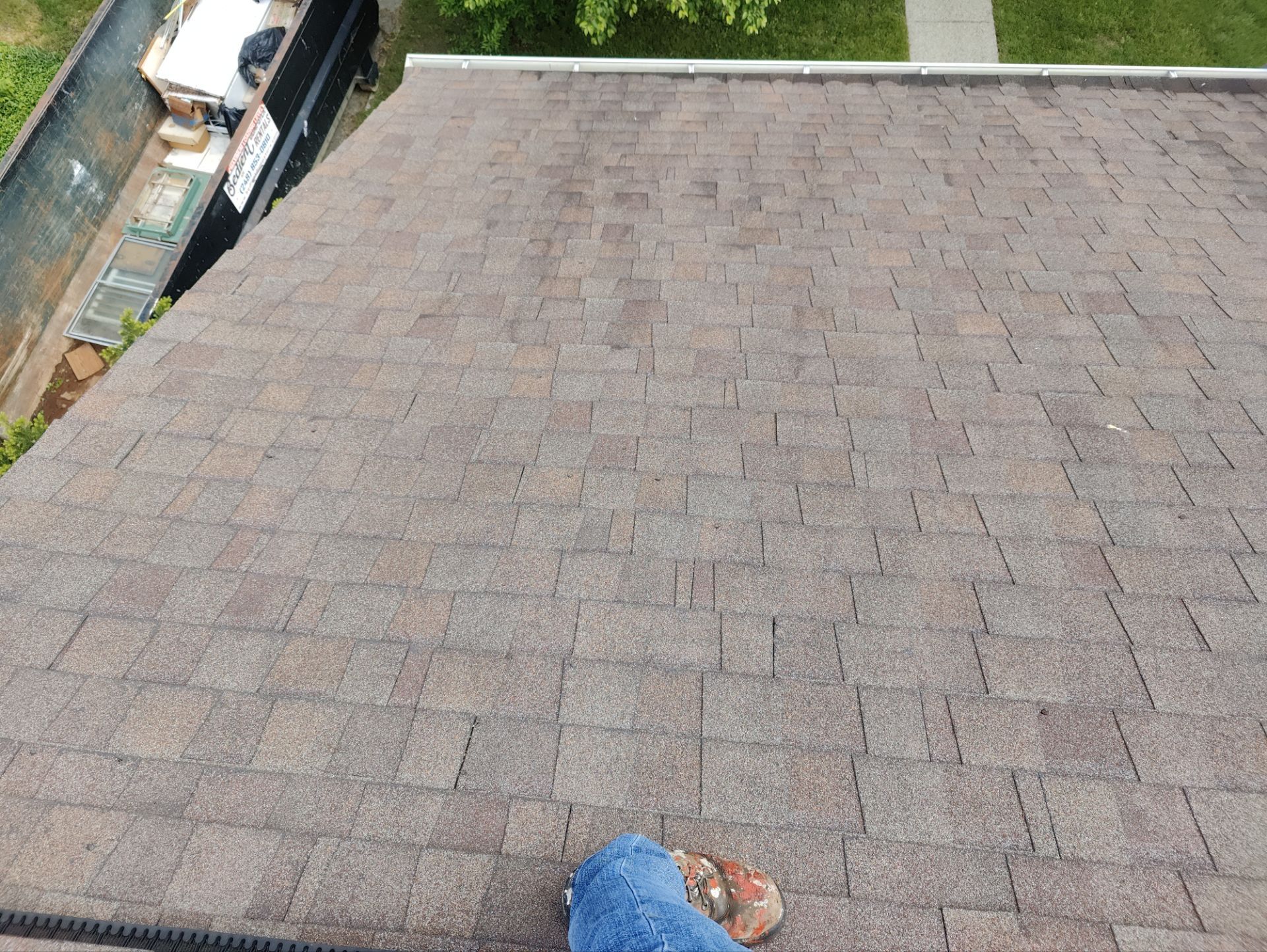 Roof Replacement using Owens Corning Desert Rose by 180 Contractors