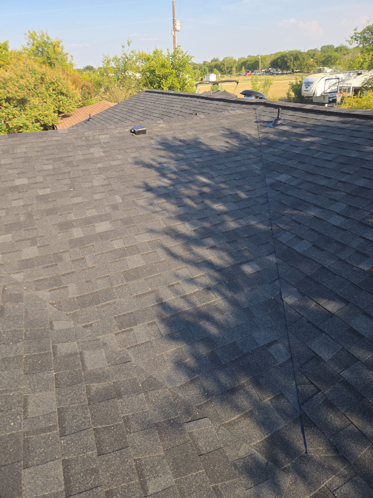 Project in Justin by Lonestar Roofing and Restoration LLC.