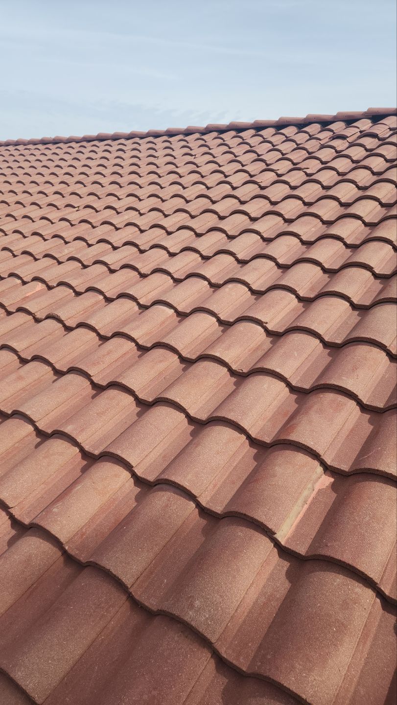 Capistrano Terracotta Concrete Tile by Reimagine Roofing