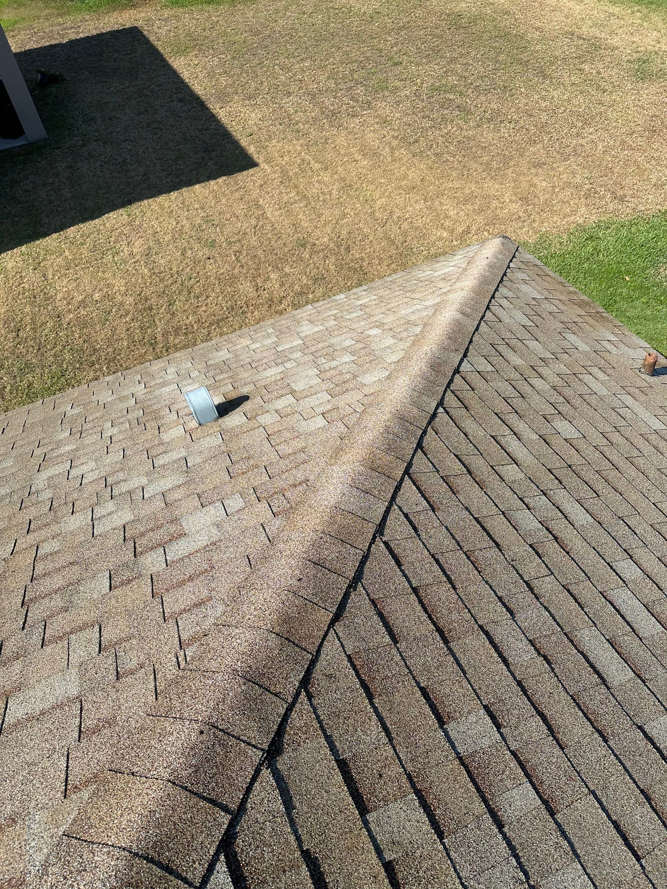 Asphalt Shingle Roof Soft Wash Cleaning & Concrete Pressure Washing in CopperStone Community, Parrish, FL by Sunshine AquaWash
