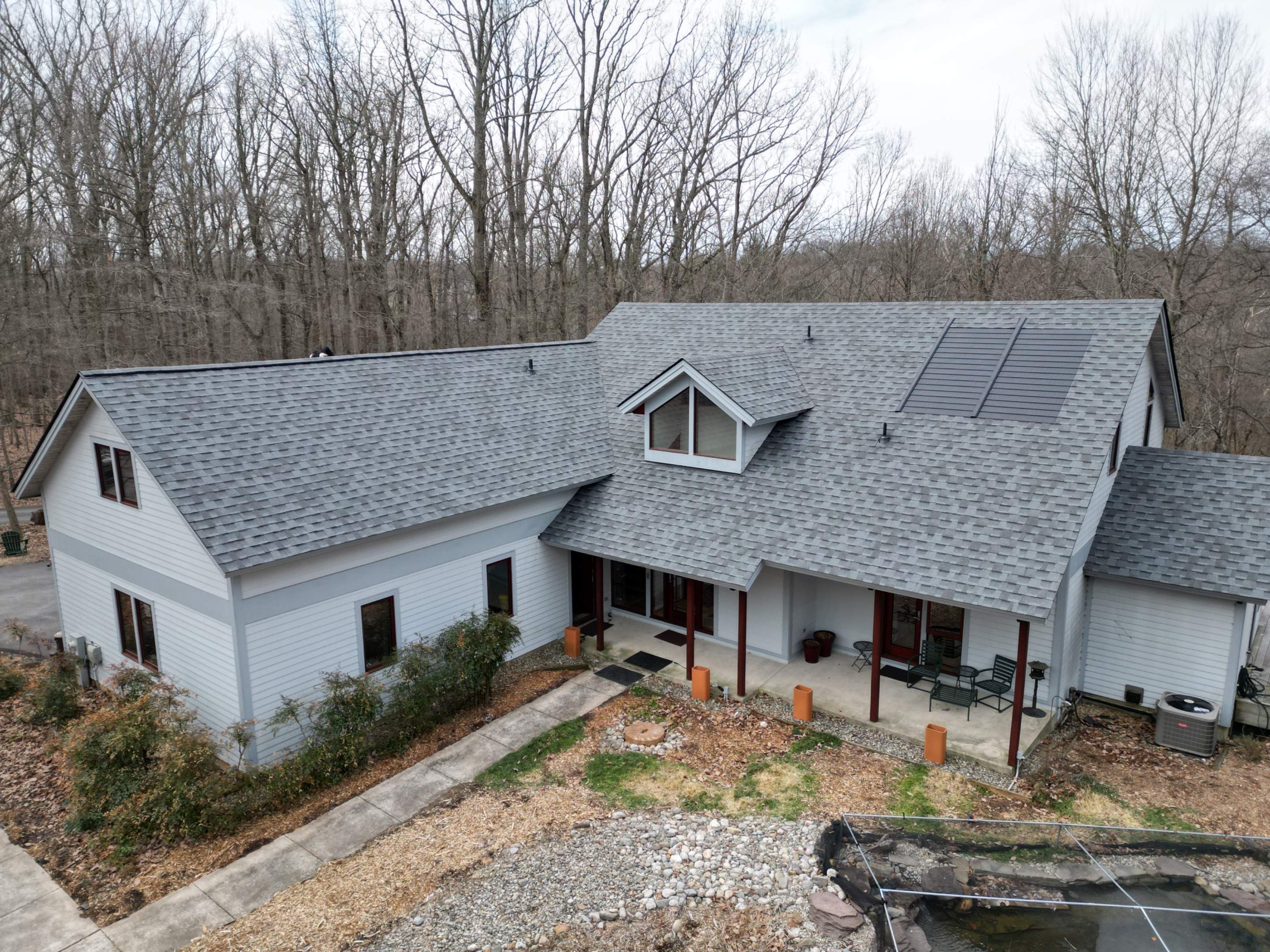 GAF Timberline Solar Roof Replacement  by American Home Contractors