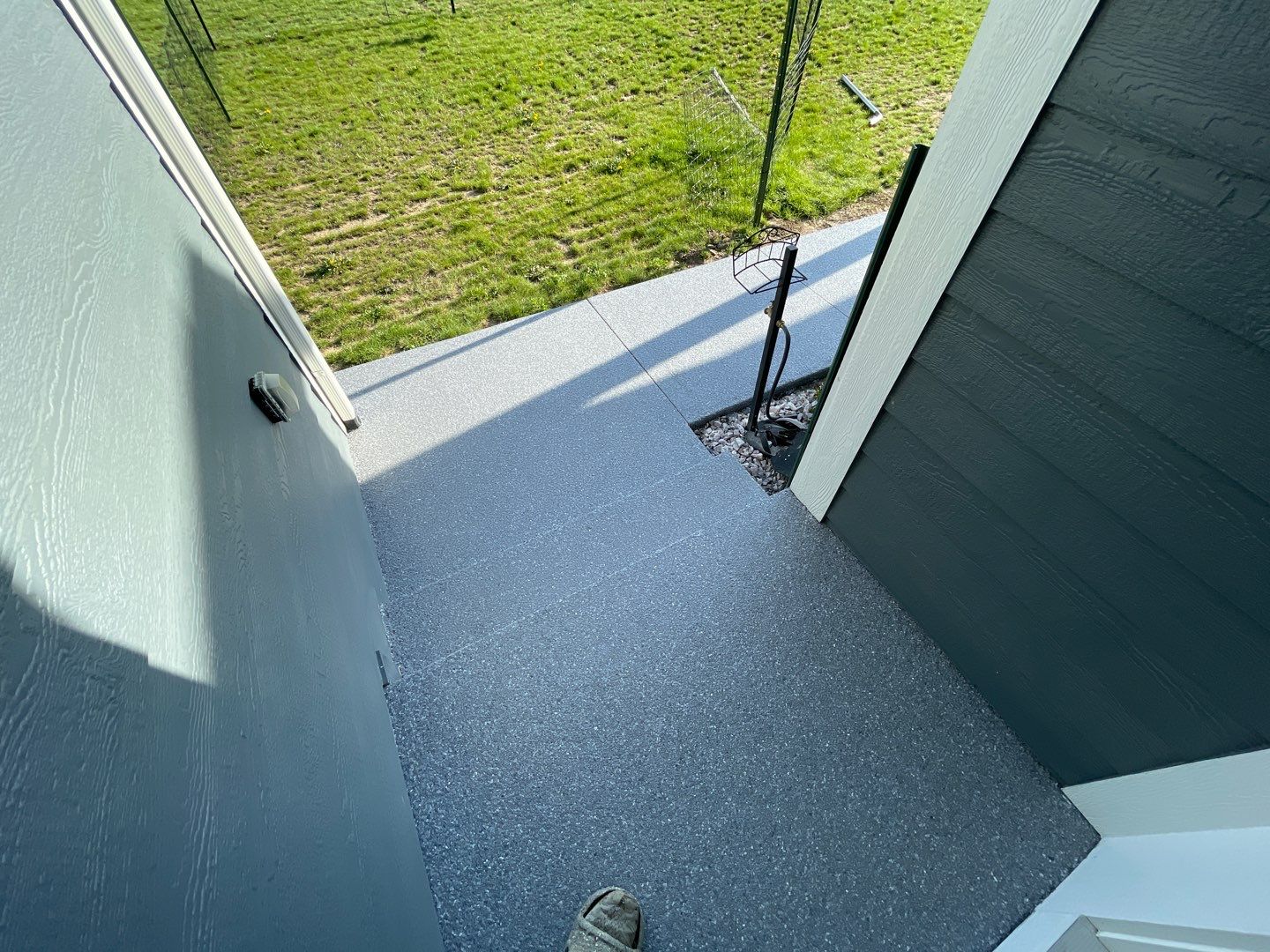 Garage, Barn and Patio Floor using Granite by Your1DayFloor.com