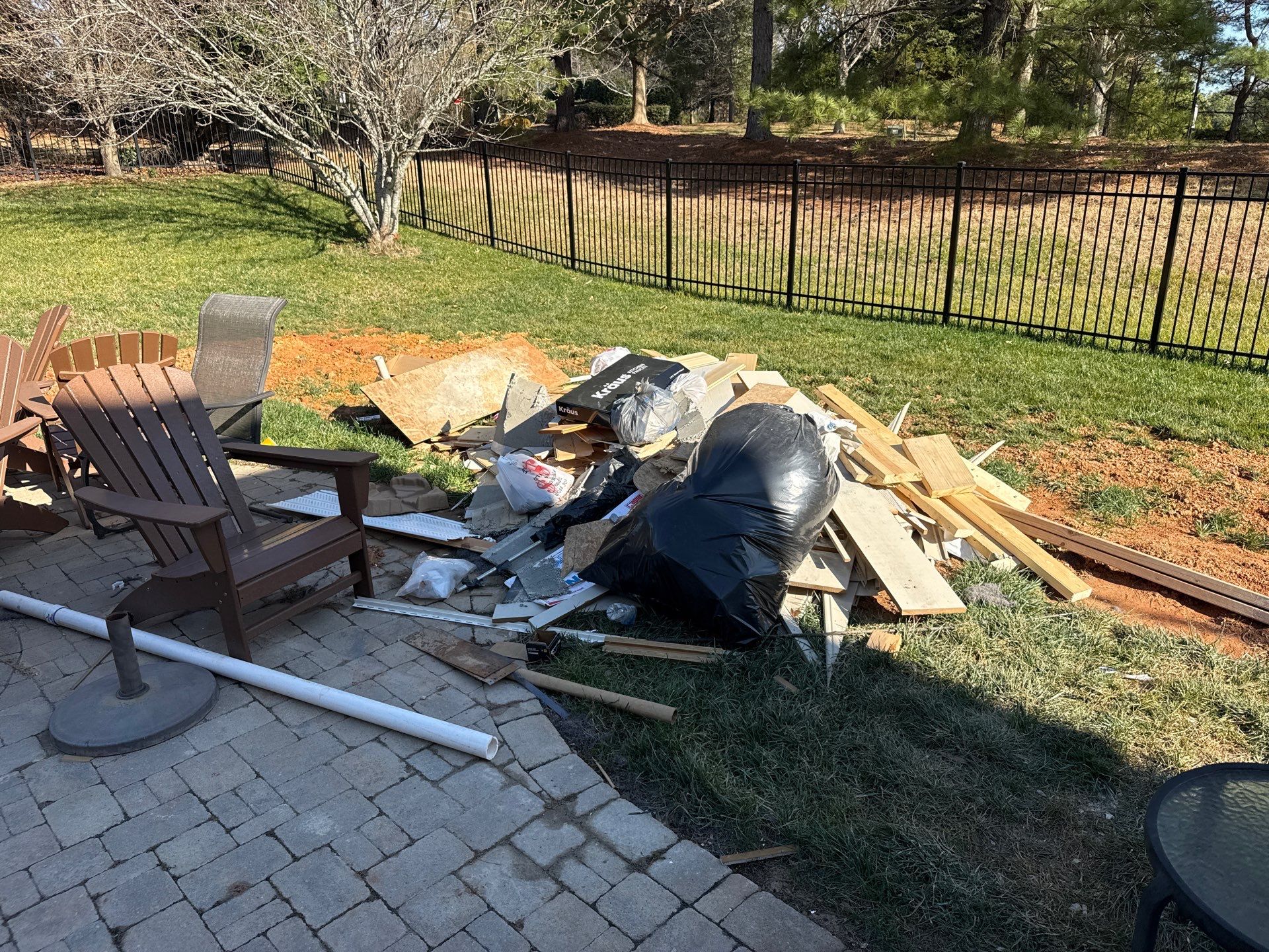 Project in Waxhaw by Badger Hauling