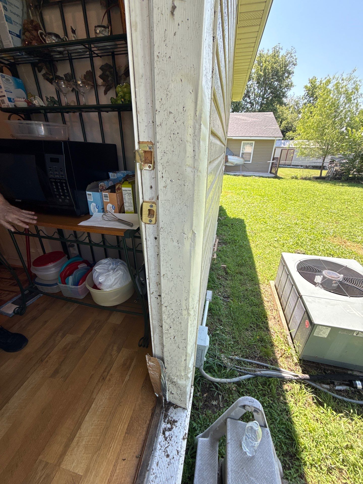 Hail damage & tornado damage restoration.  by In & Out Construction & Remodeling, LLC