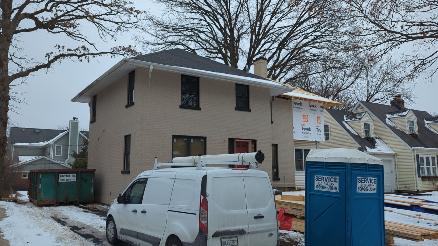 Project in Western Springs by AJ Exteriors & Roofing Inc.