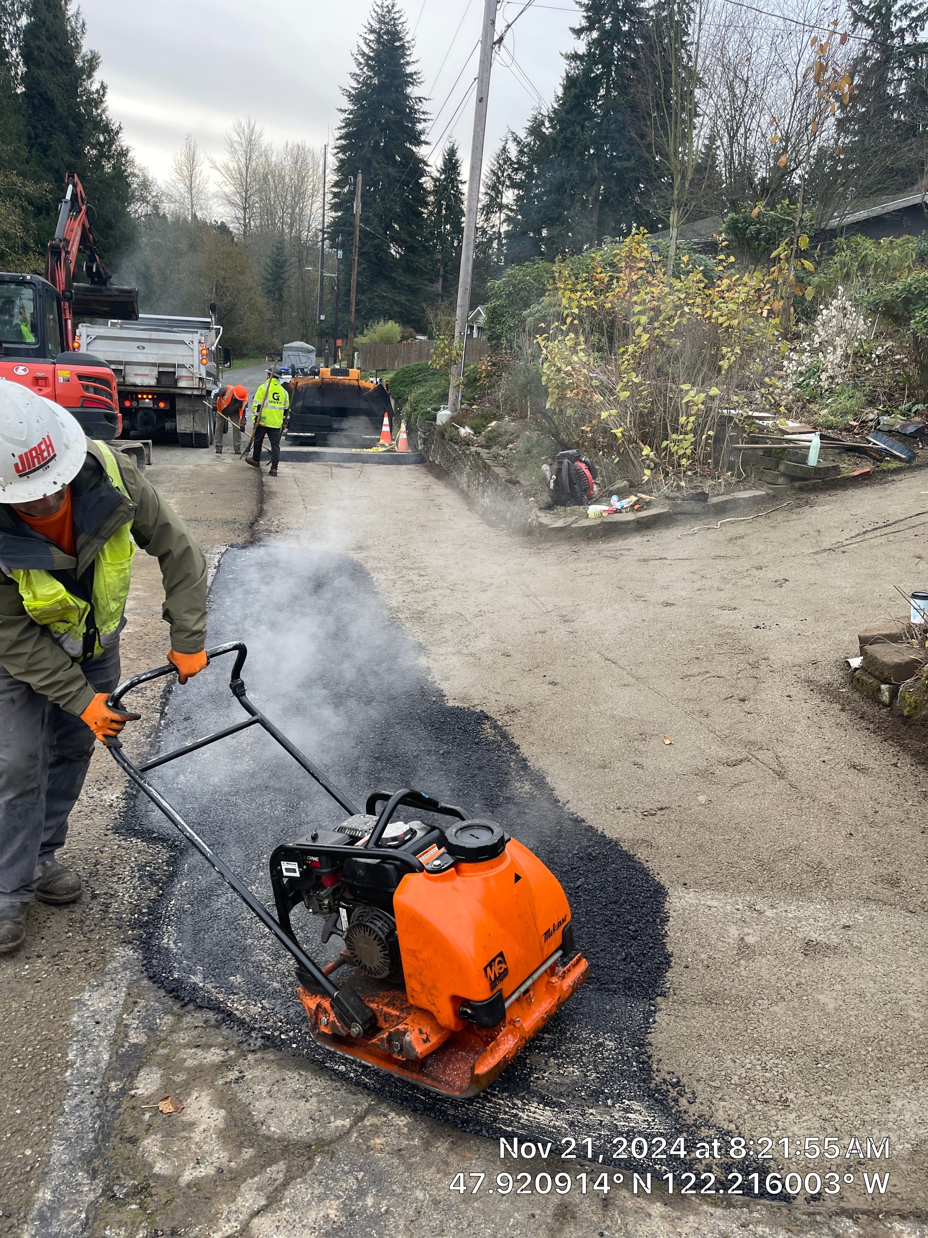 Concrete Garage Epoxy Paint Finish | Everett by Jireh Asphalt & Concrete Inc 
