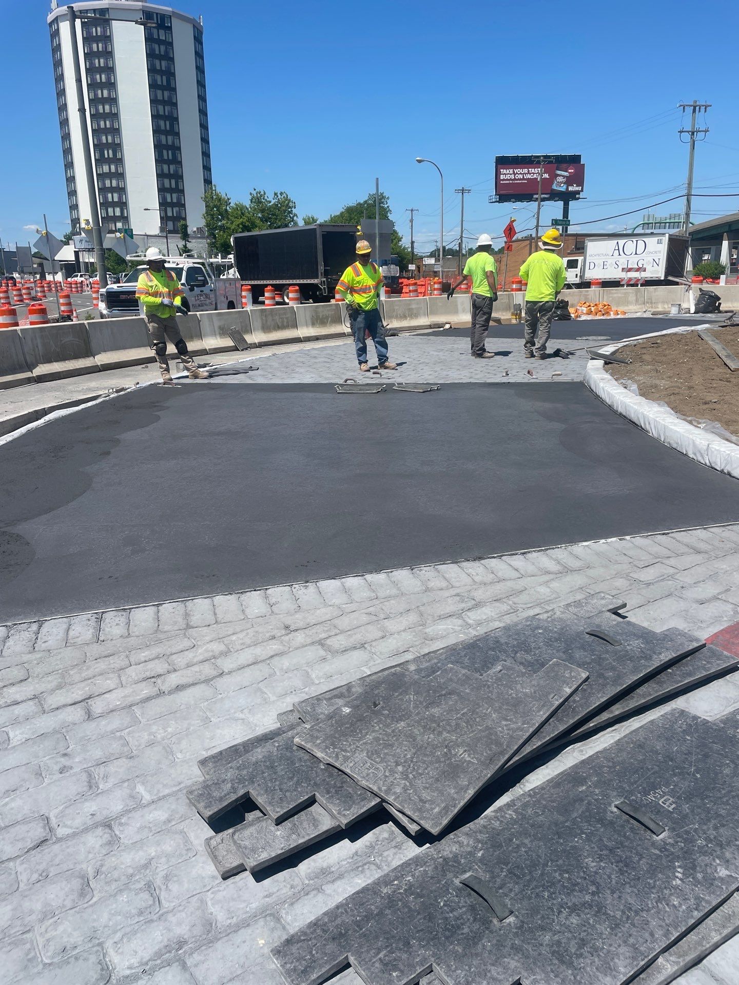 Penrose Roundabout | Philadelphia, PA by Architectural Concrete Design