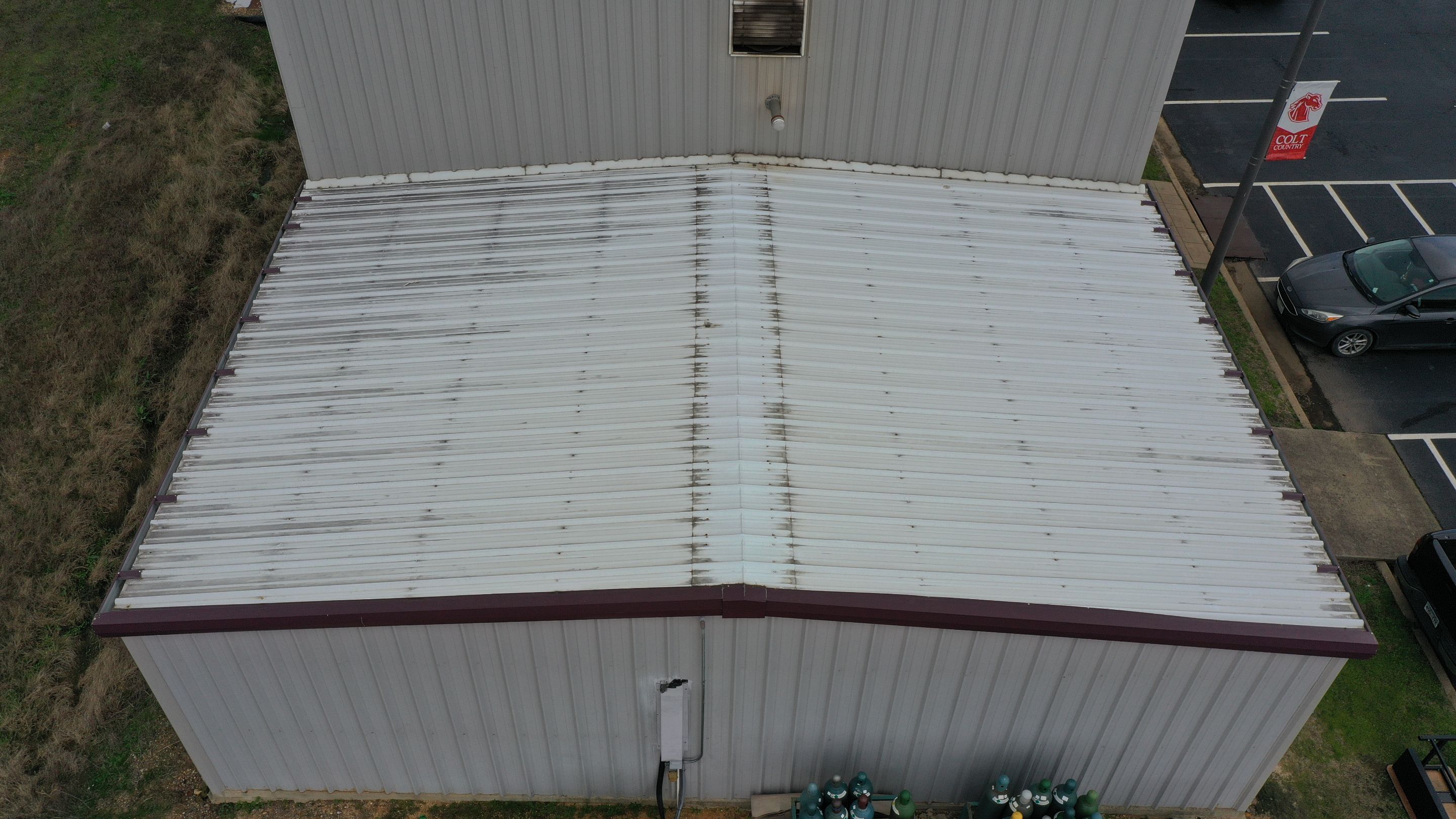 U of A Welding Shop by Hostetler Roofing