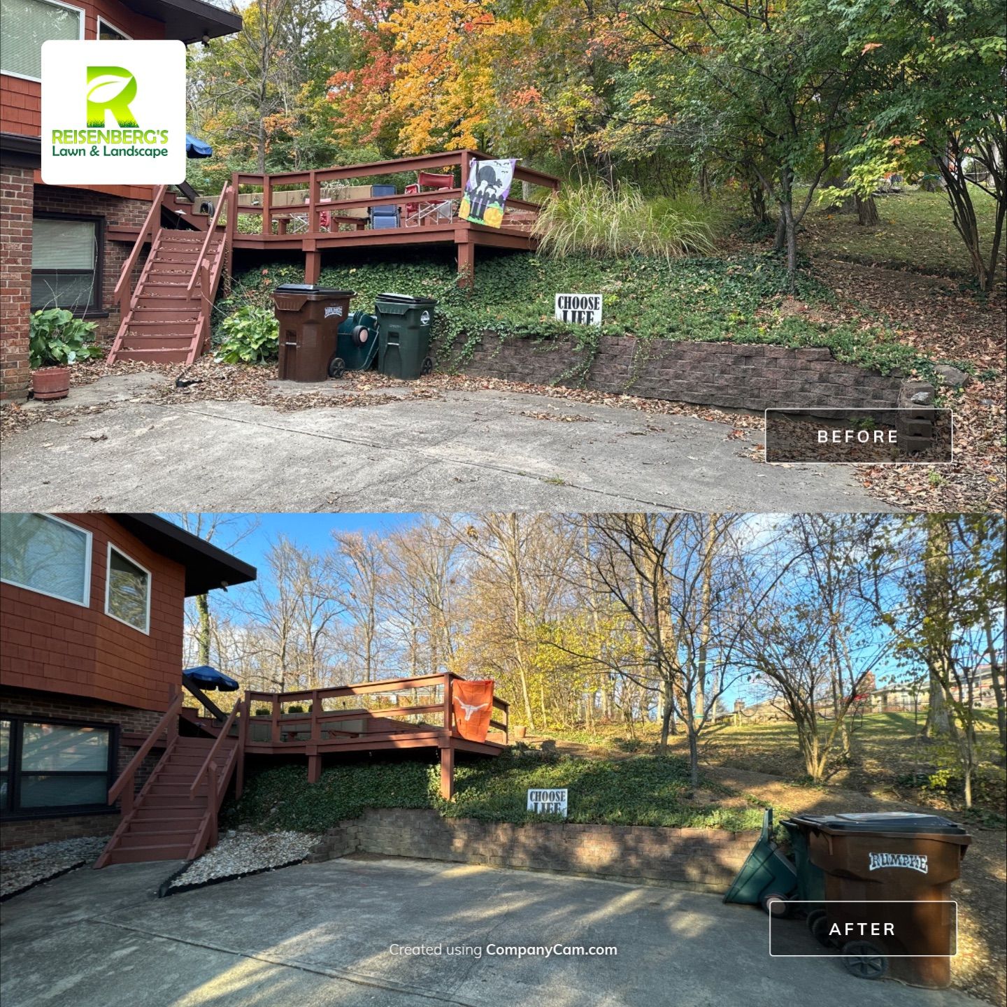 Fall Clean Up & Leaf Removal  by Reisenberg’s Lawn & Landscape, LLC