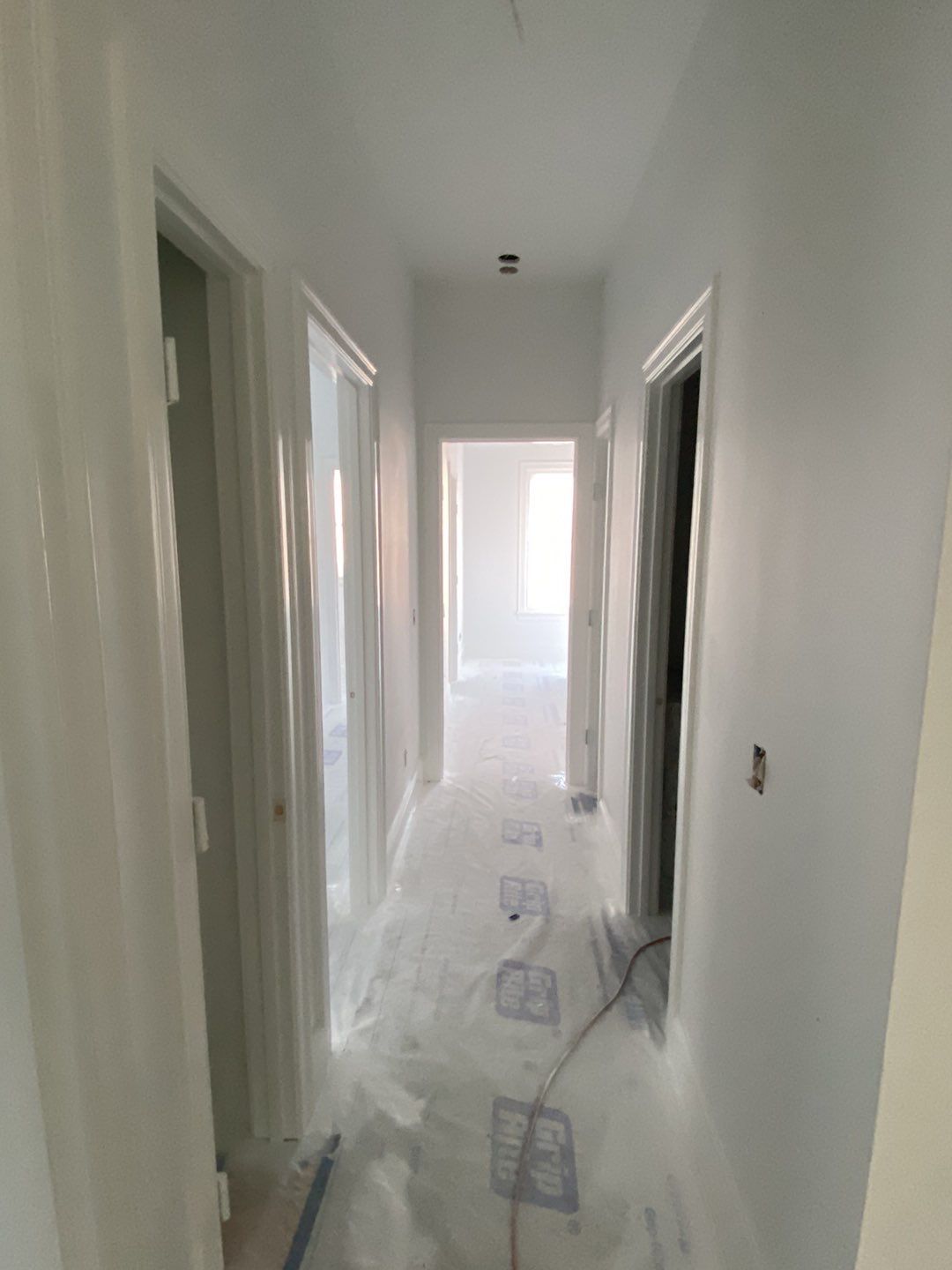 Interior Painting using Snowbound White  by EXCELLENCE | CARTO