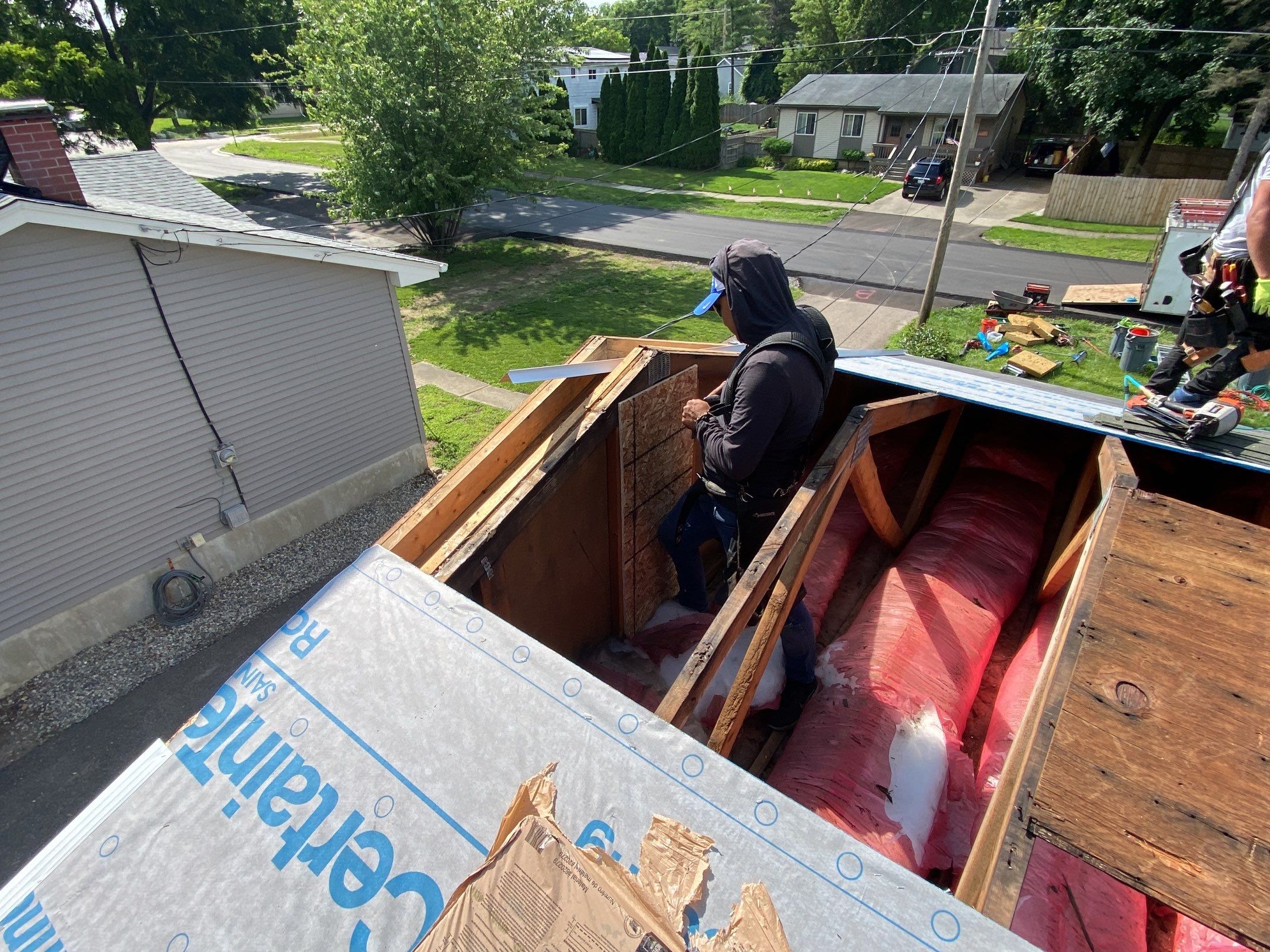 Roof Replacement using CertainTeed Landmark by 180 Contractors