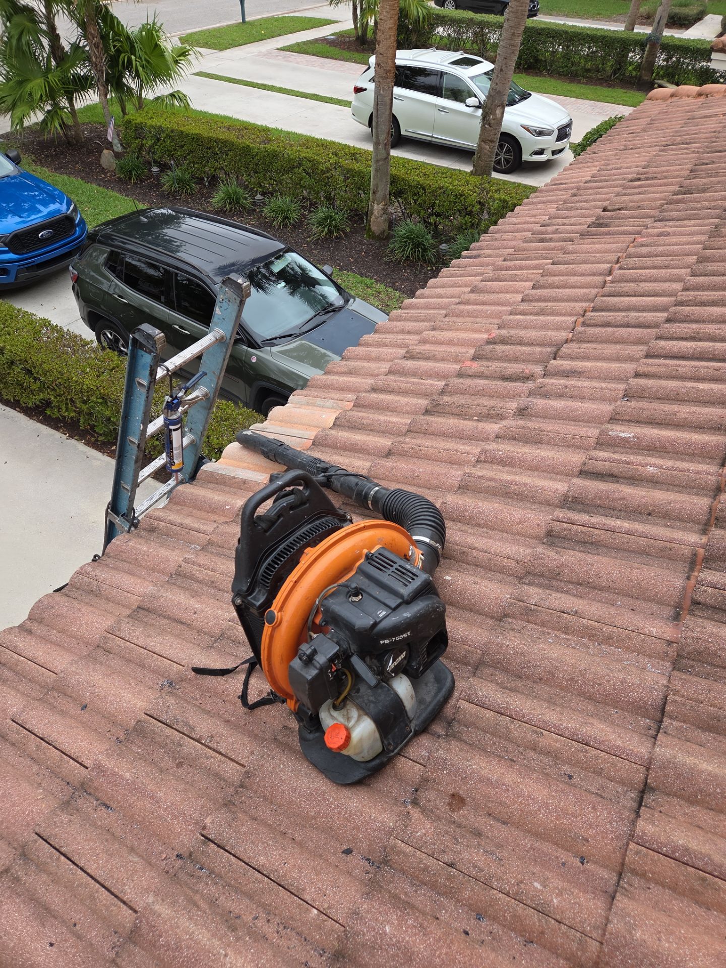 Clay Tile Roof Repair and Decking Replacement in Boynton Beach by Aastro Roofing